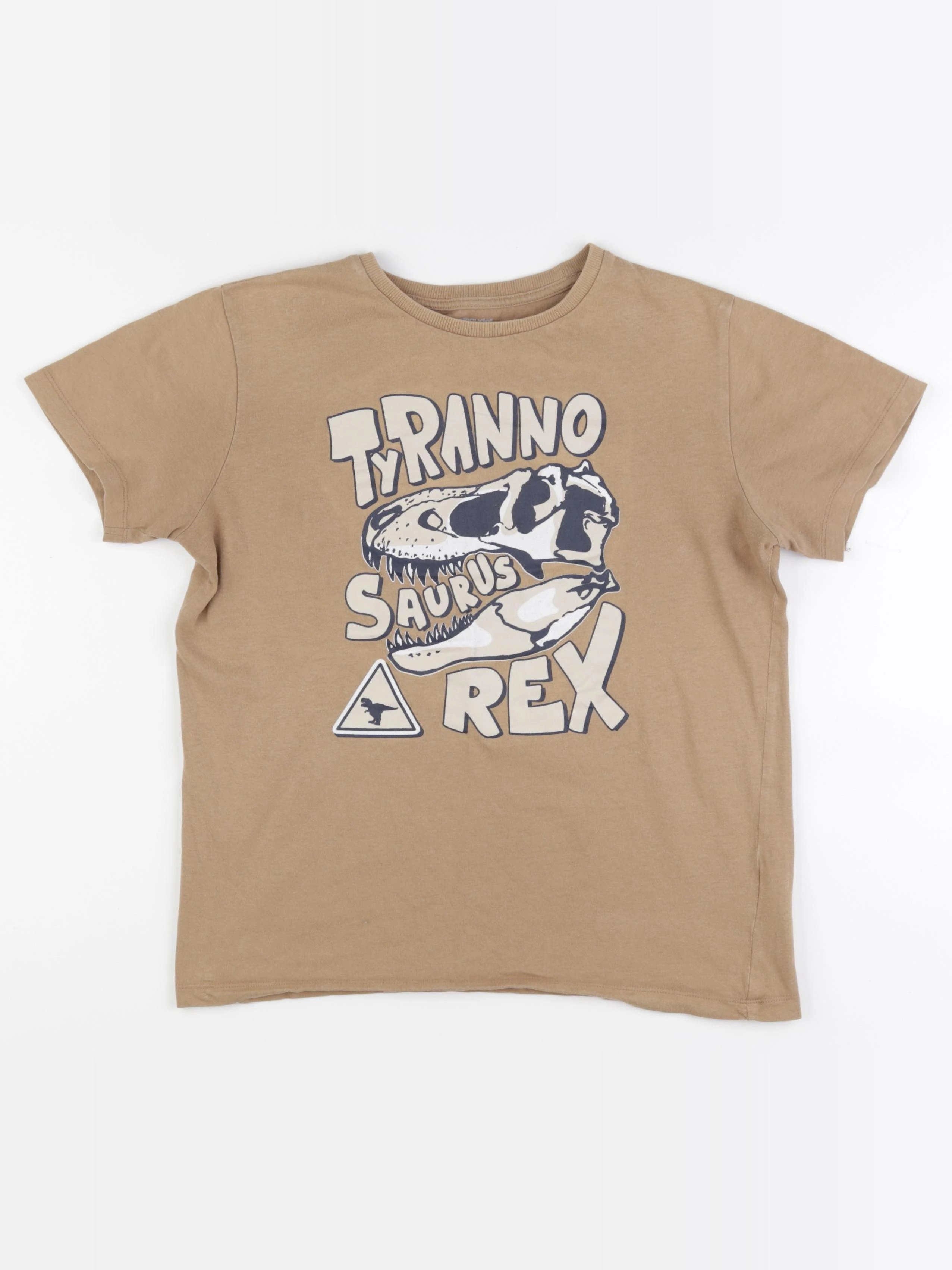 Vertbaudet - tee-shirt marron - 14 ans