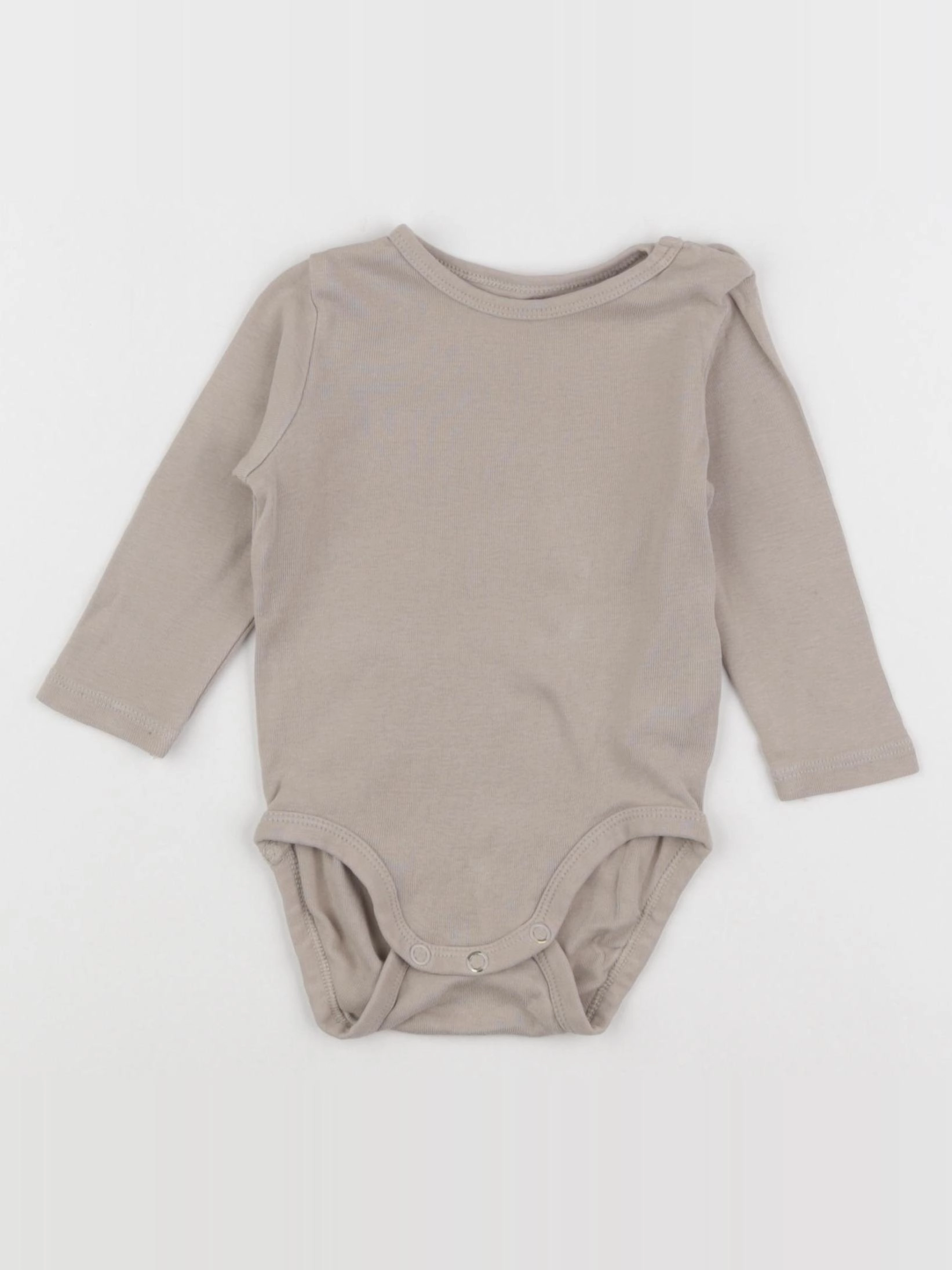 H&M - body marron - 4/6 mois
