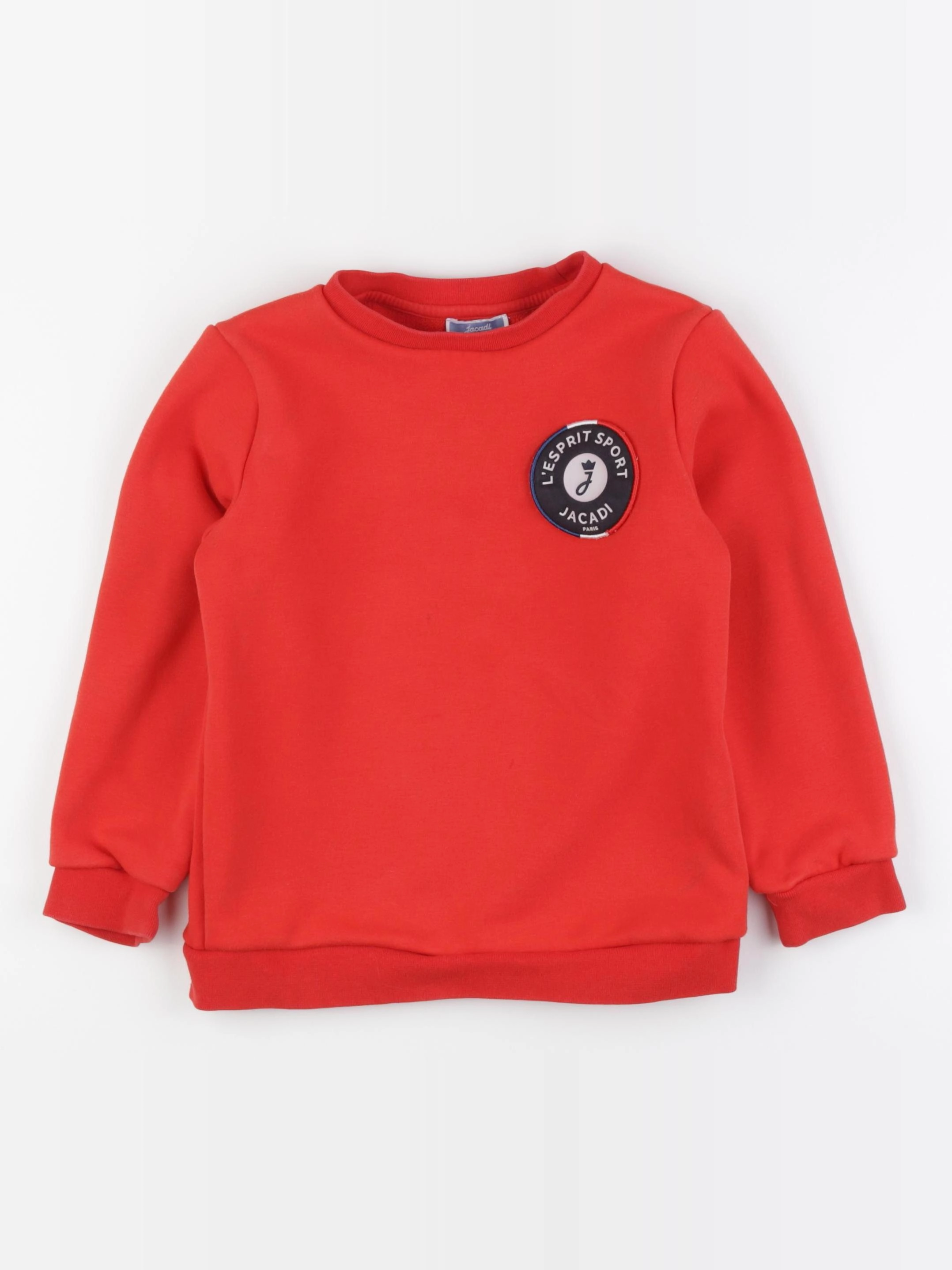 Jacadi - sweat rouge - 8 ans