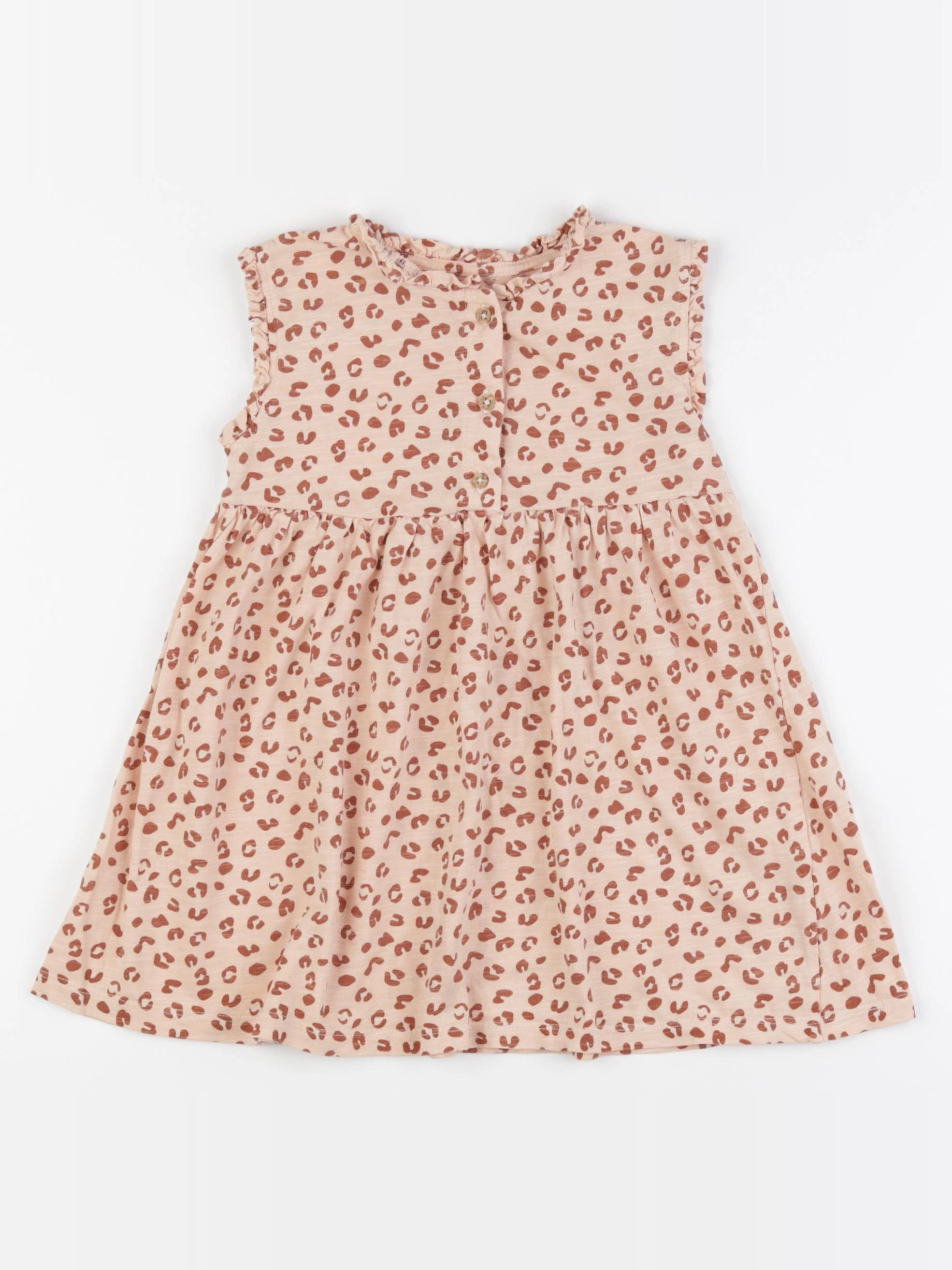 Boutchou - robe marron - 36 mois