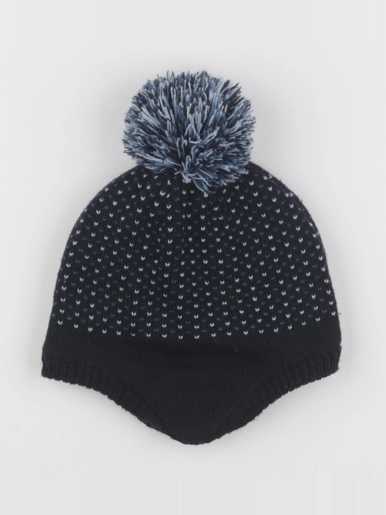 Vertbaudet - bonnet bleu - 8/10 ans