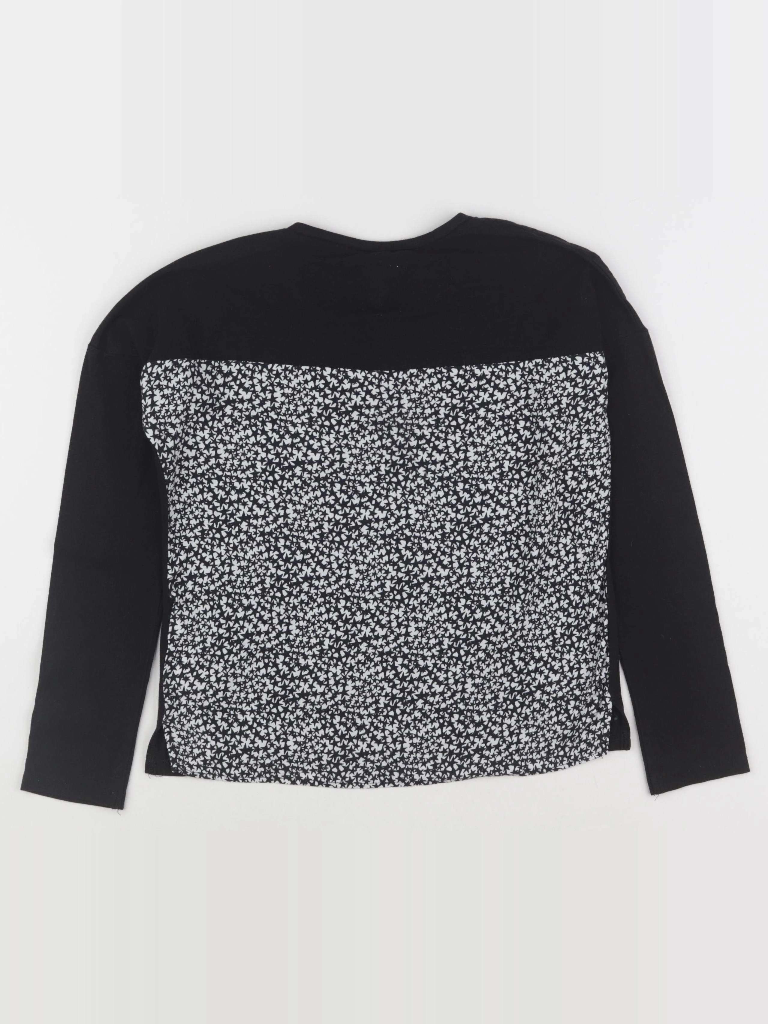 IKKS - tee-shirt imprimé au dos noir - 10 ans