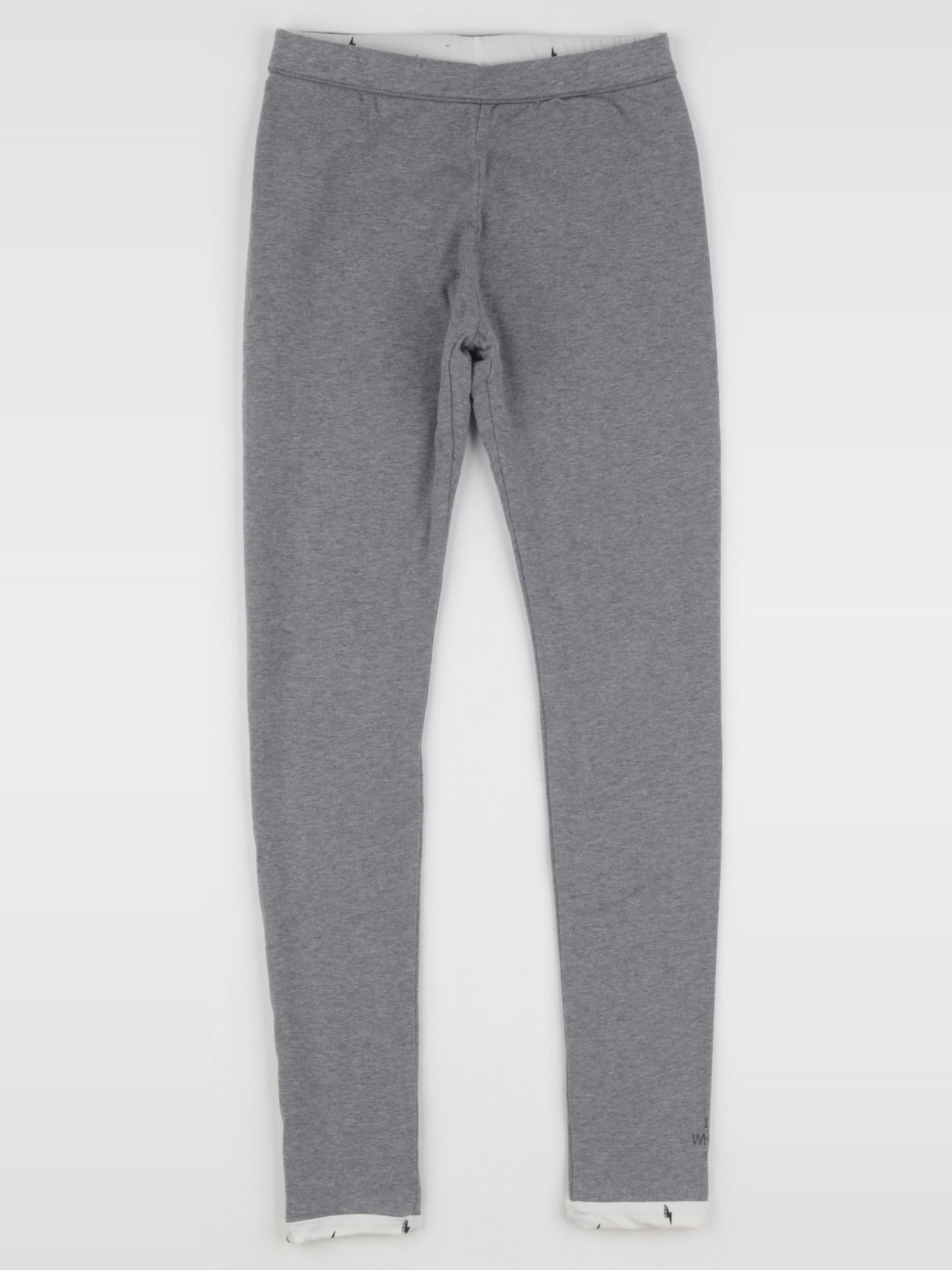 IKKS - legging réversible gris, blanc - 12 ans