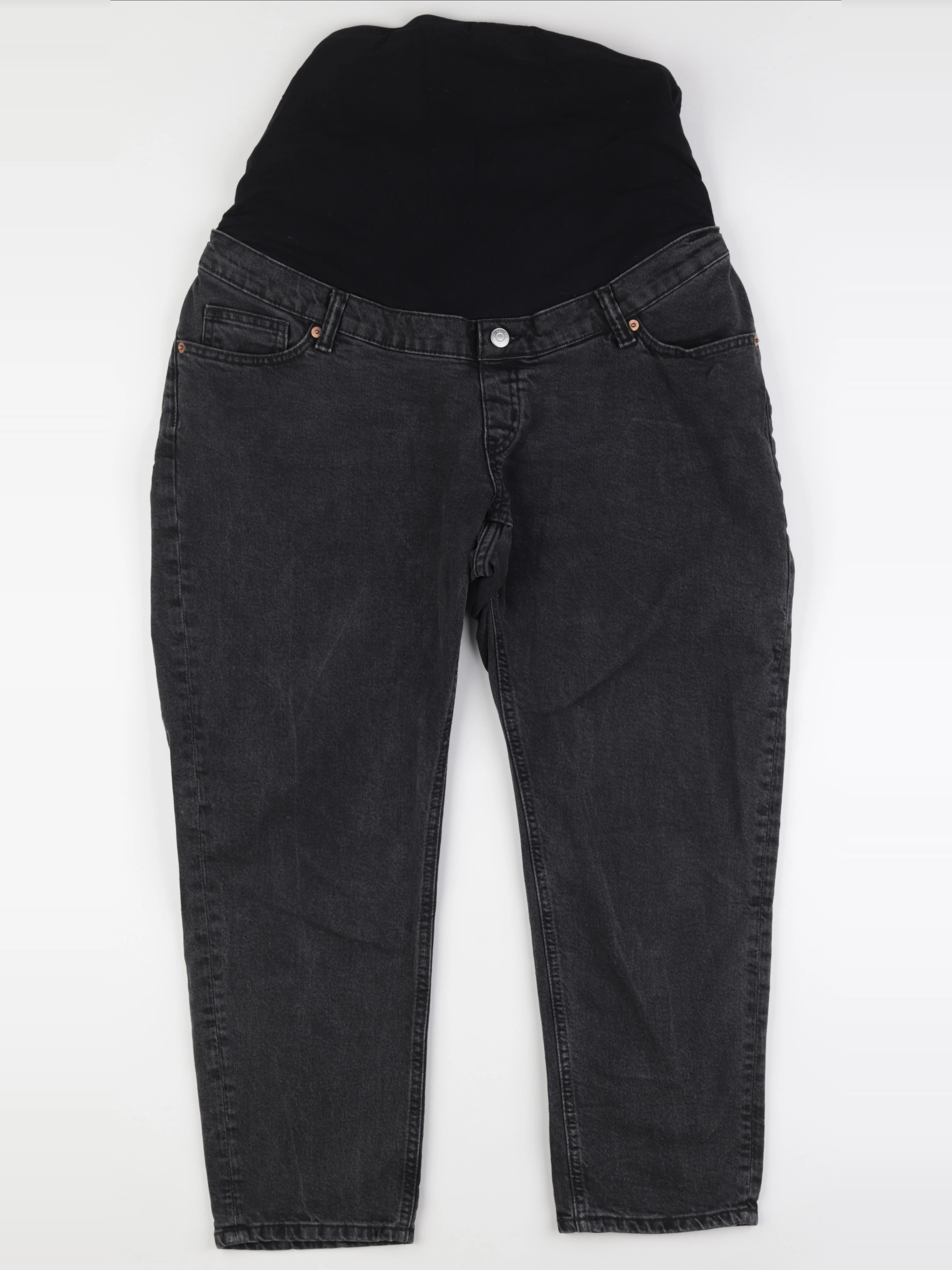 H&M - jean grossesse noir - l