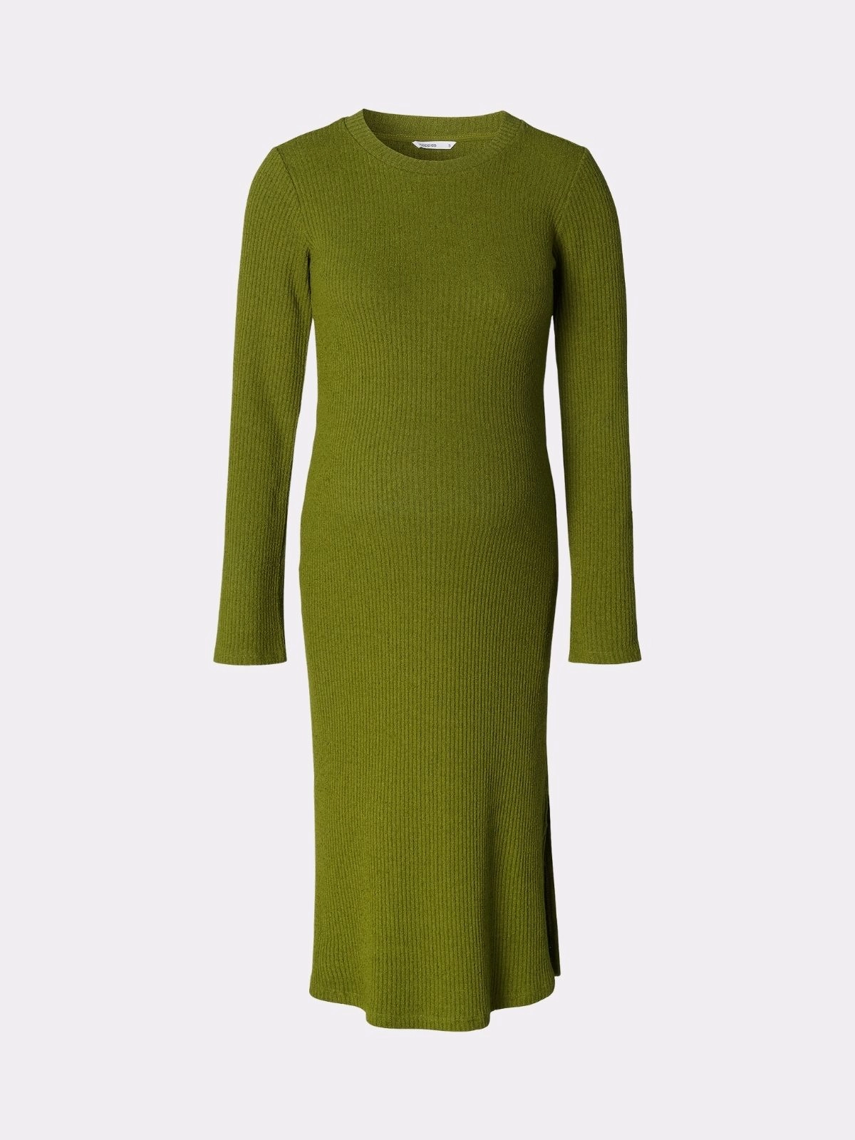 Noppies maternité - robe côtelée grossesse vert - s