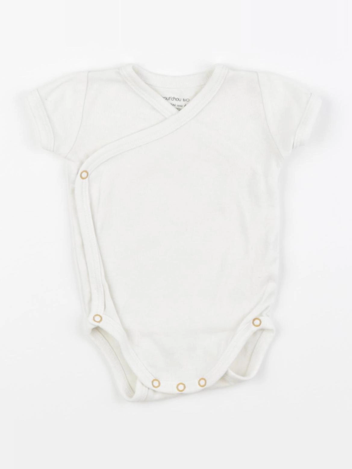 Boutchou - body blanc - 1 mois