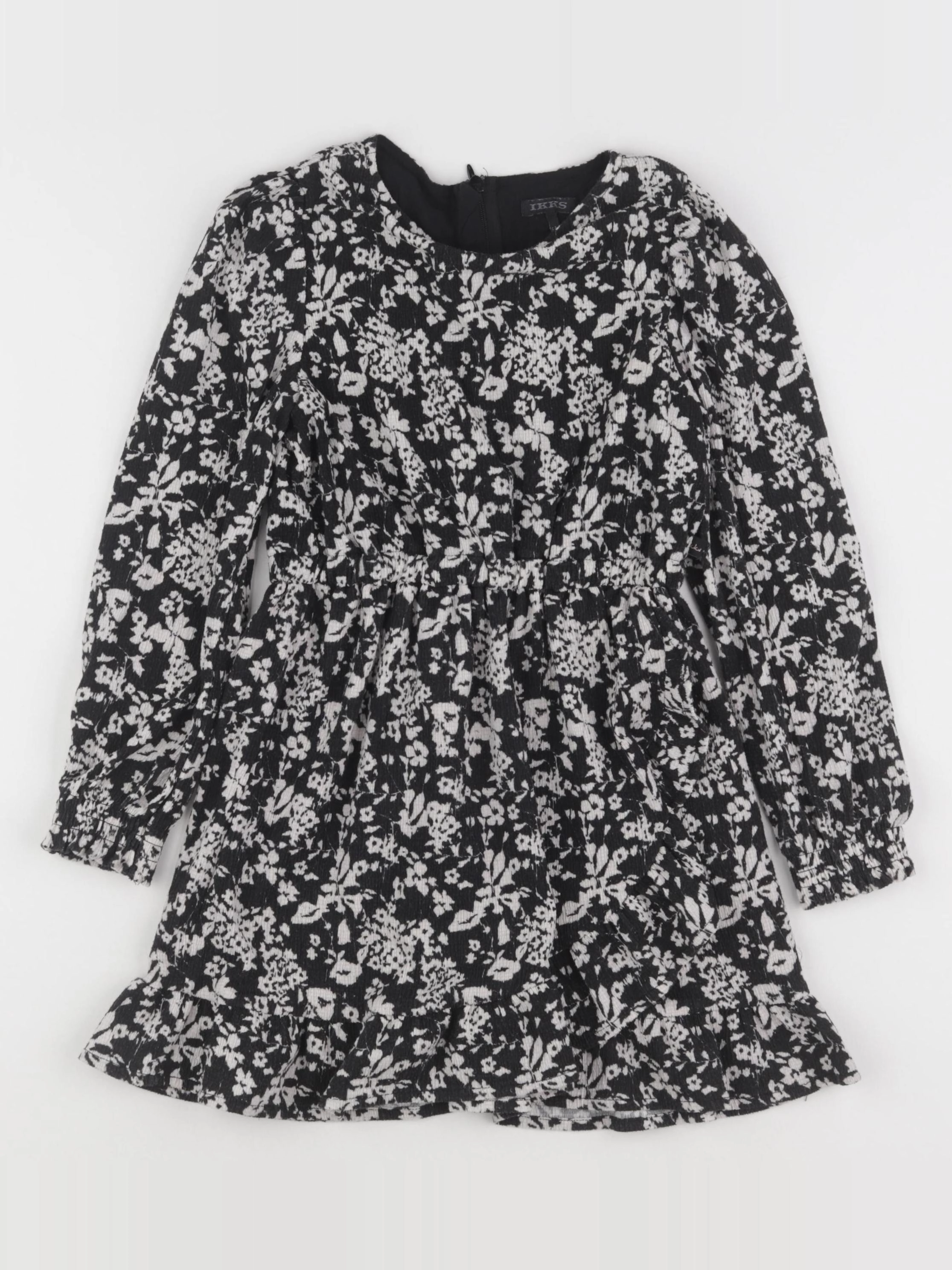 IKKS - robe noir, beige - 6 ans