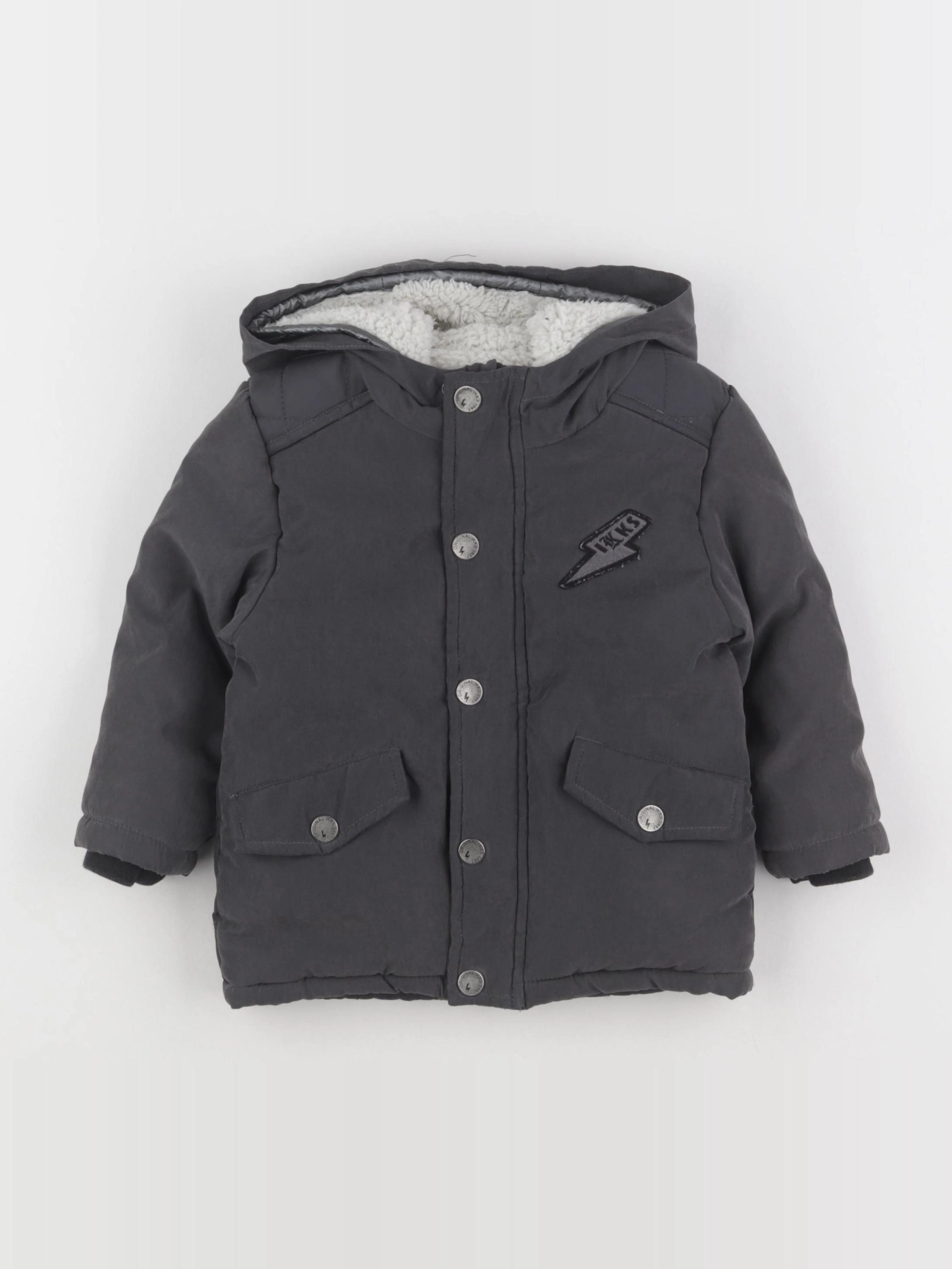 IKKS - doudoune gris - 18 mois