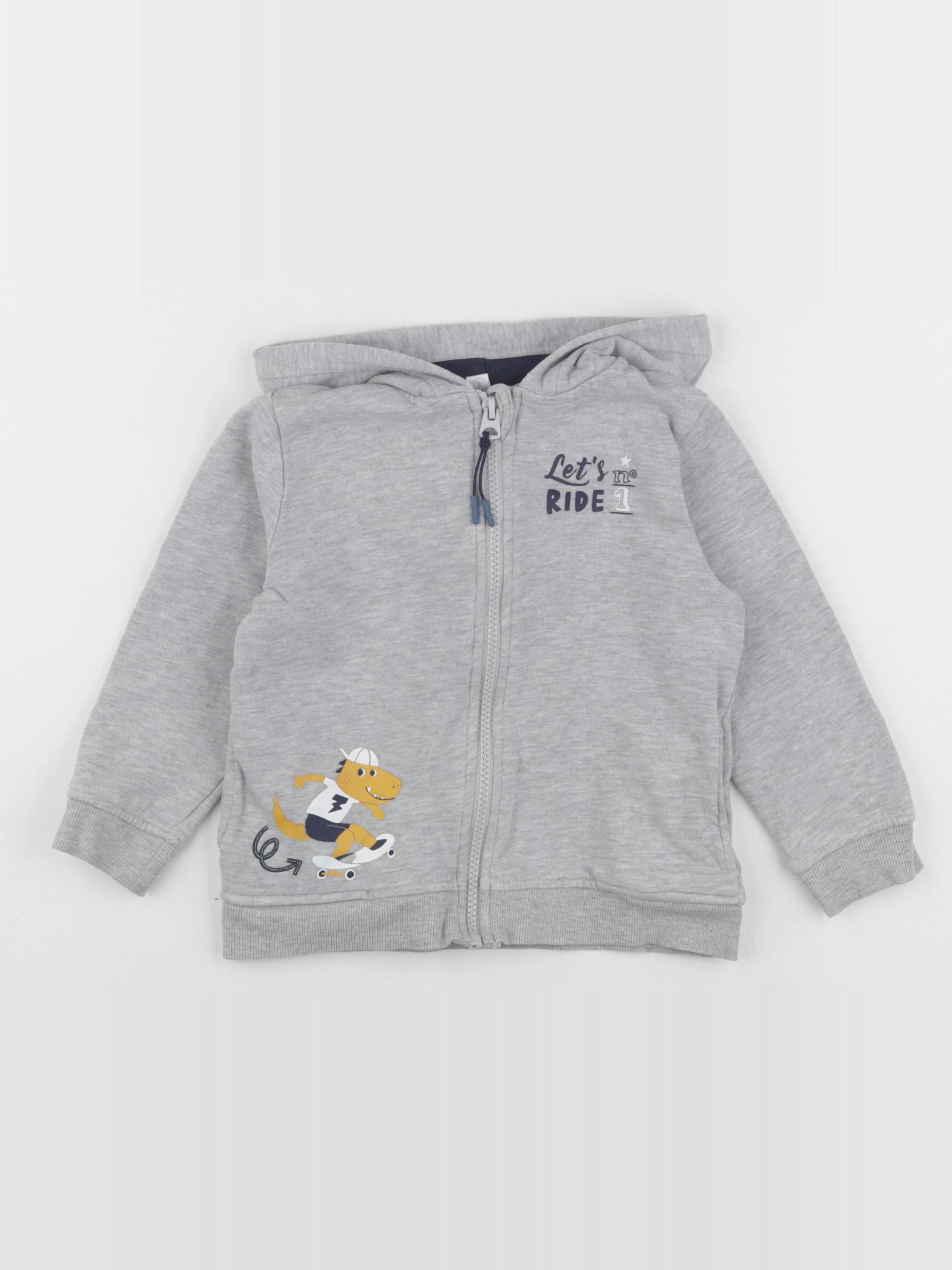 Vertbaudet - sweat gris - 4 ans