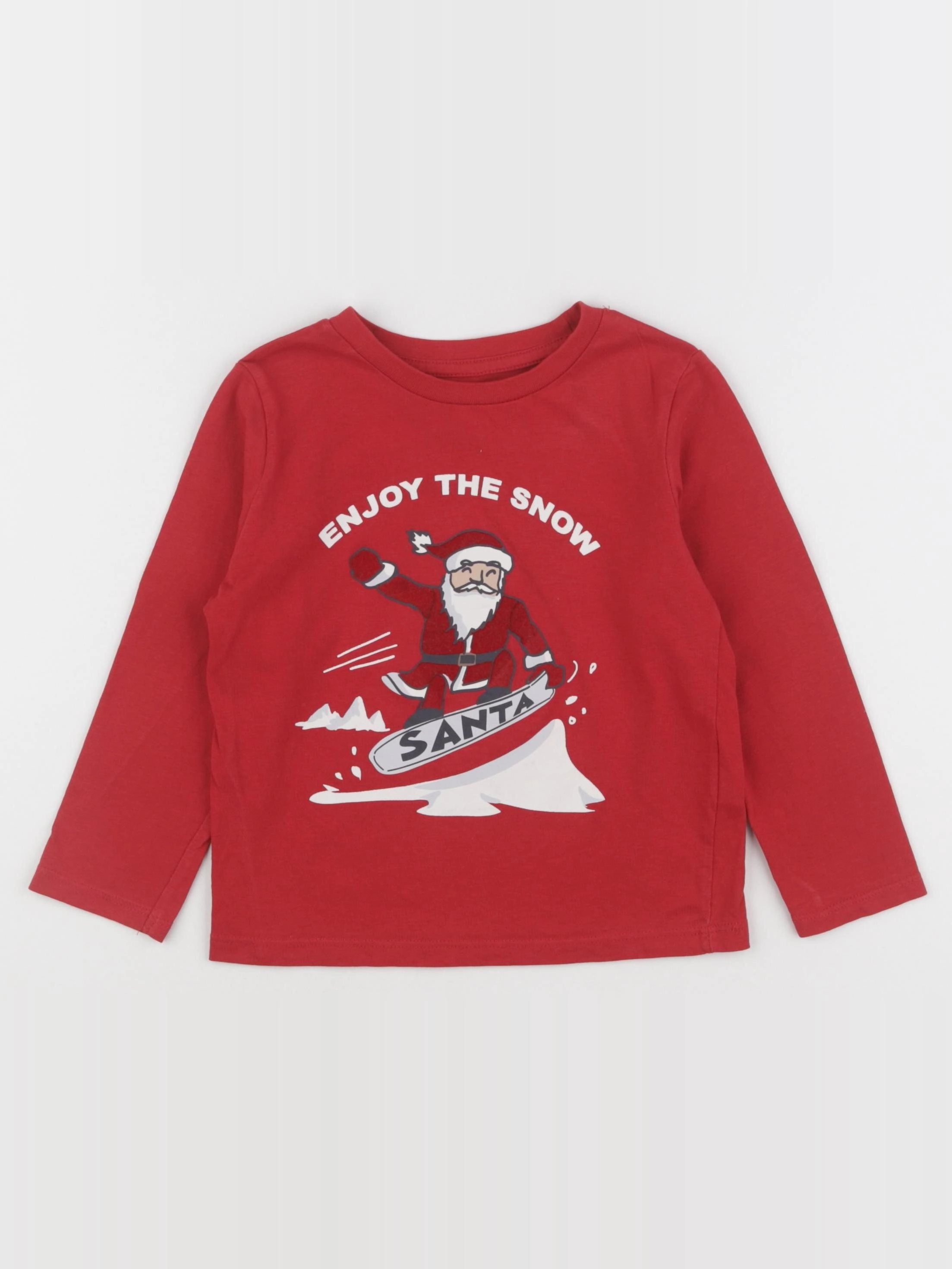 La Redoute - tee-shirt rouge - 3 ans