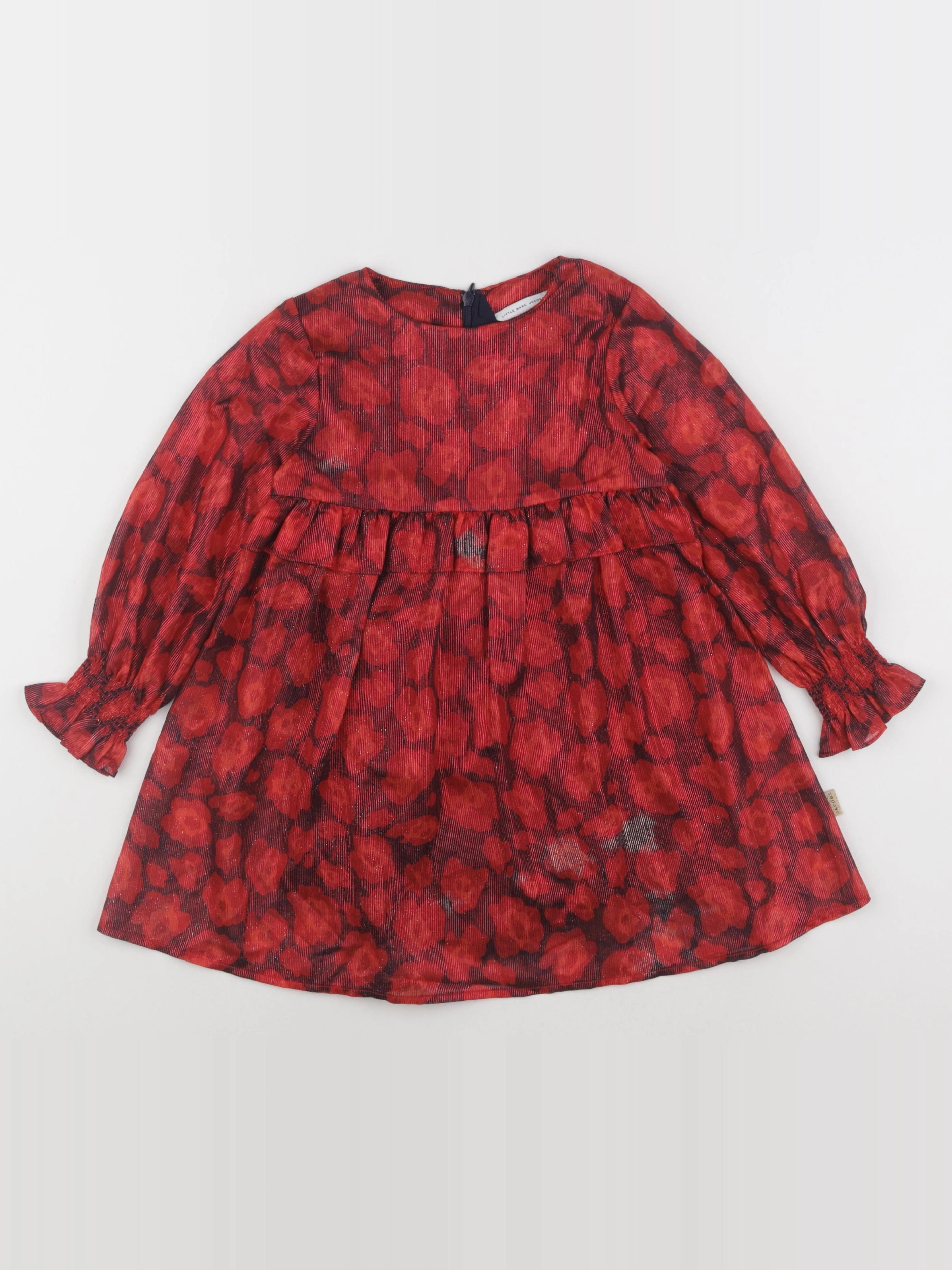 Little marc jacobs - robe rouge - 4 ans