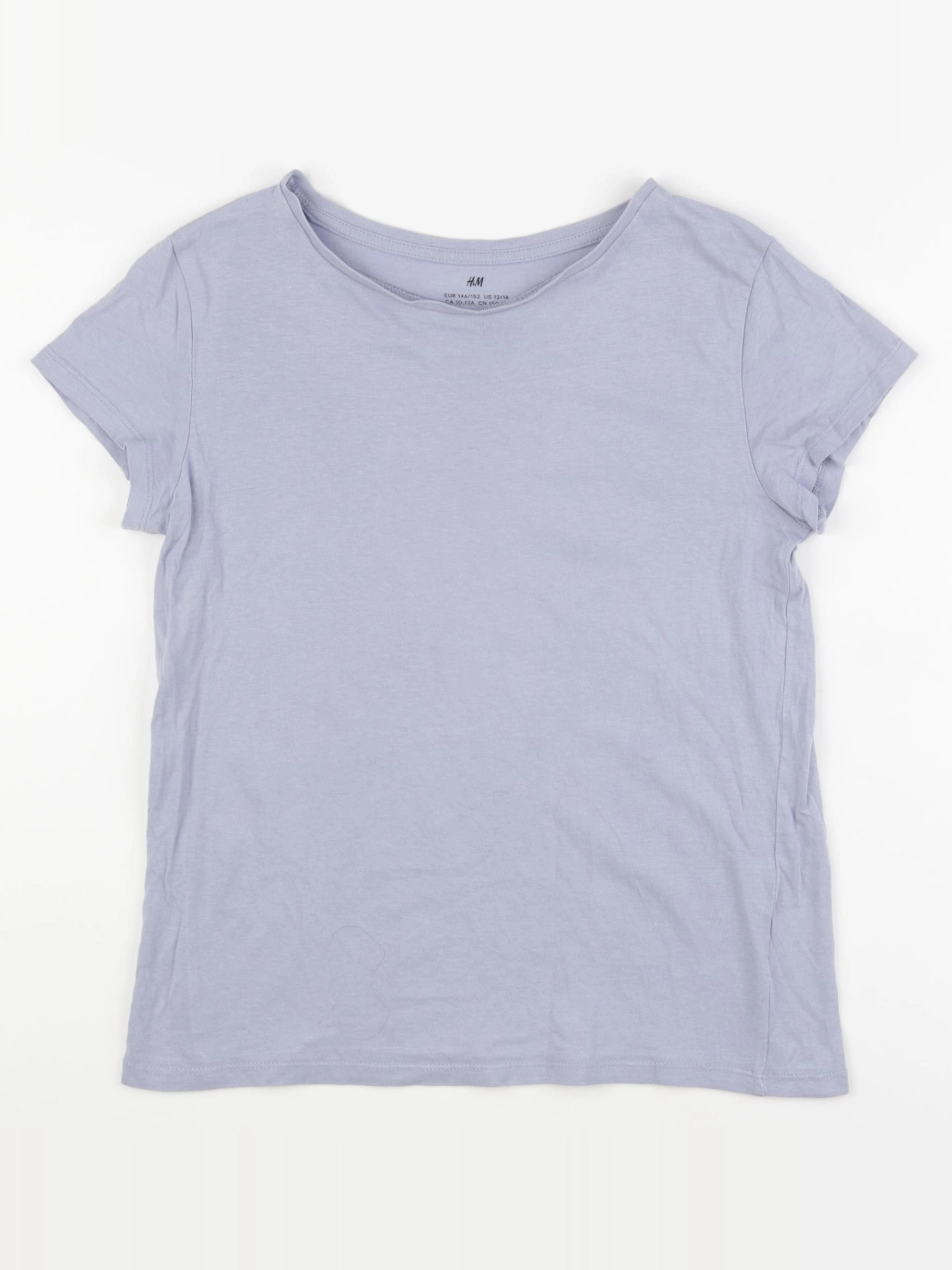 H&M - tee-shirt bleu - 10/12 ans