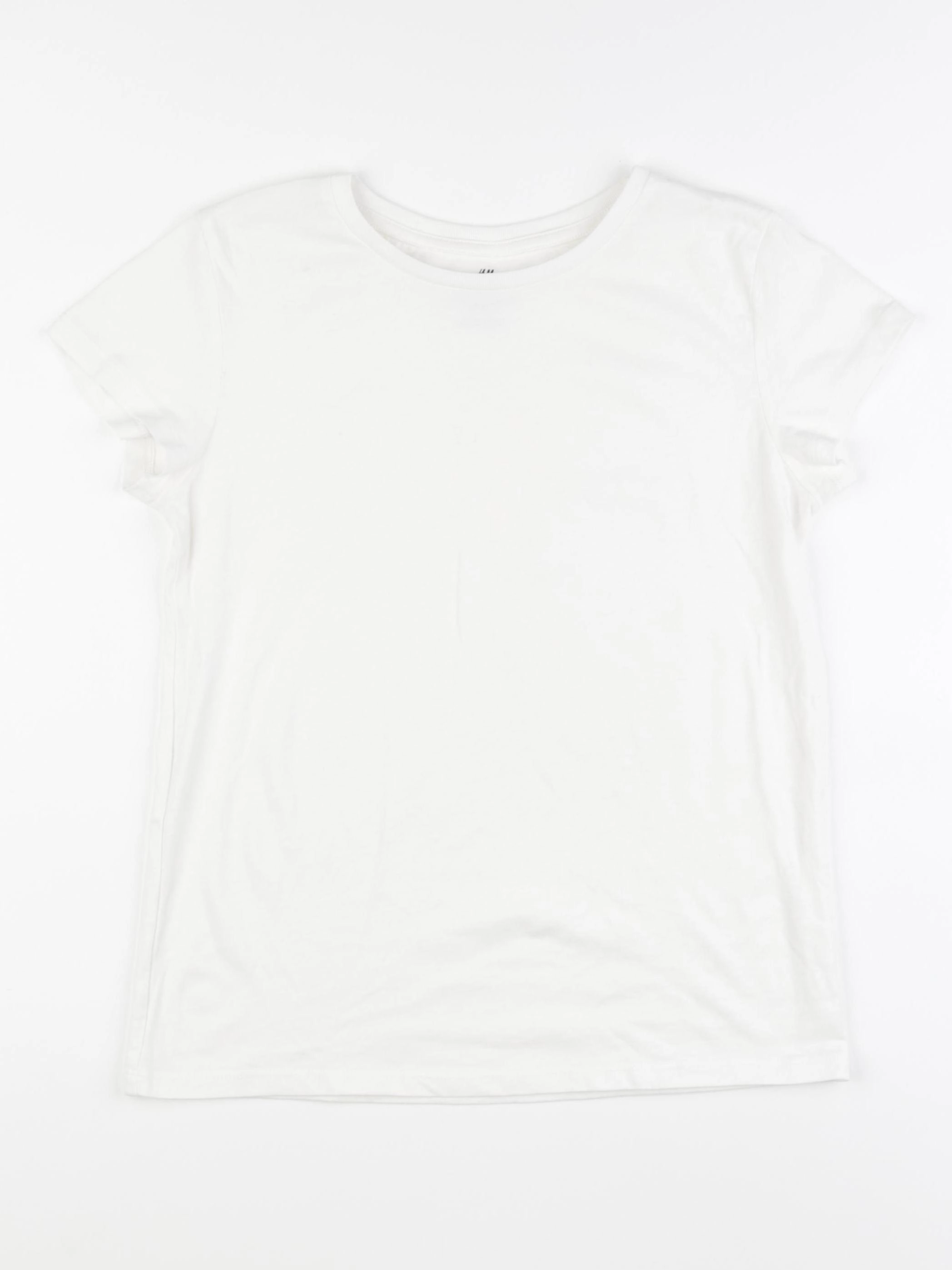H&M - tee-shirt blanc - 10/12 ans