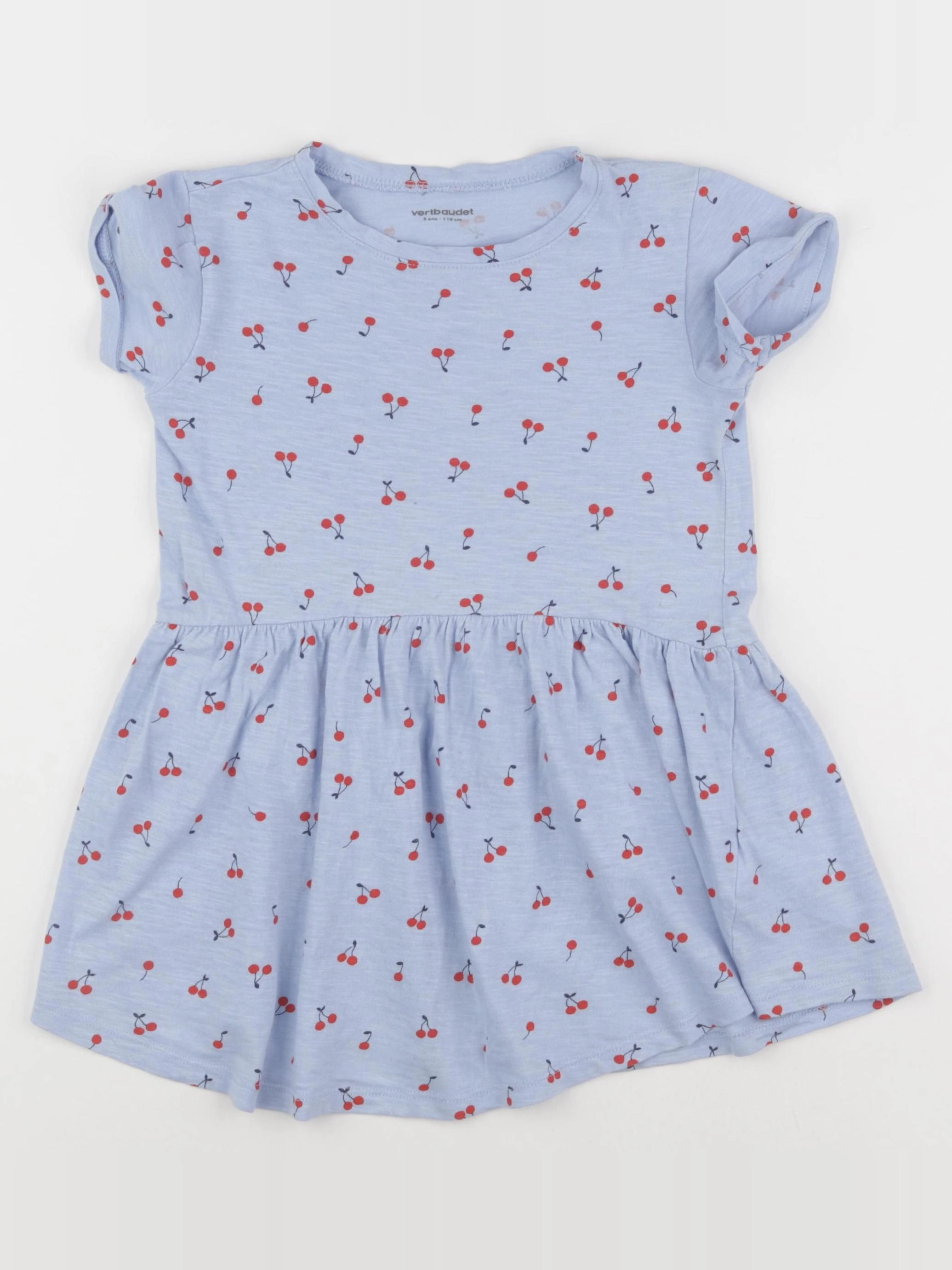 Vertbaudet - robe bleu - 5 ans