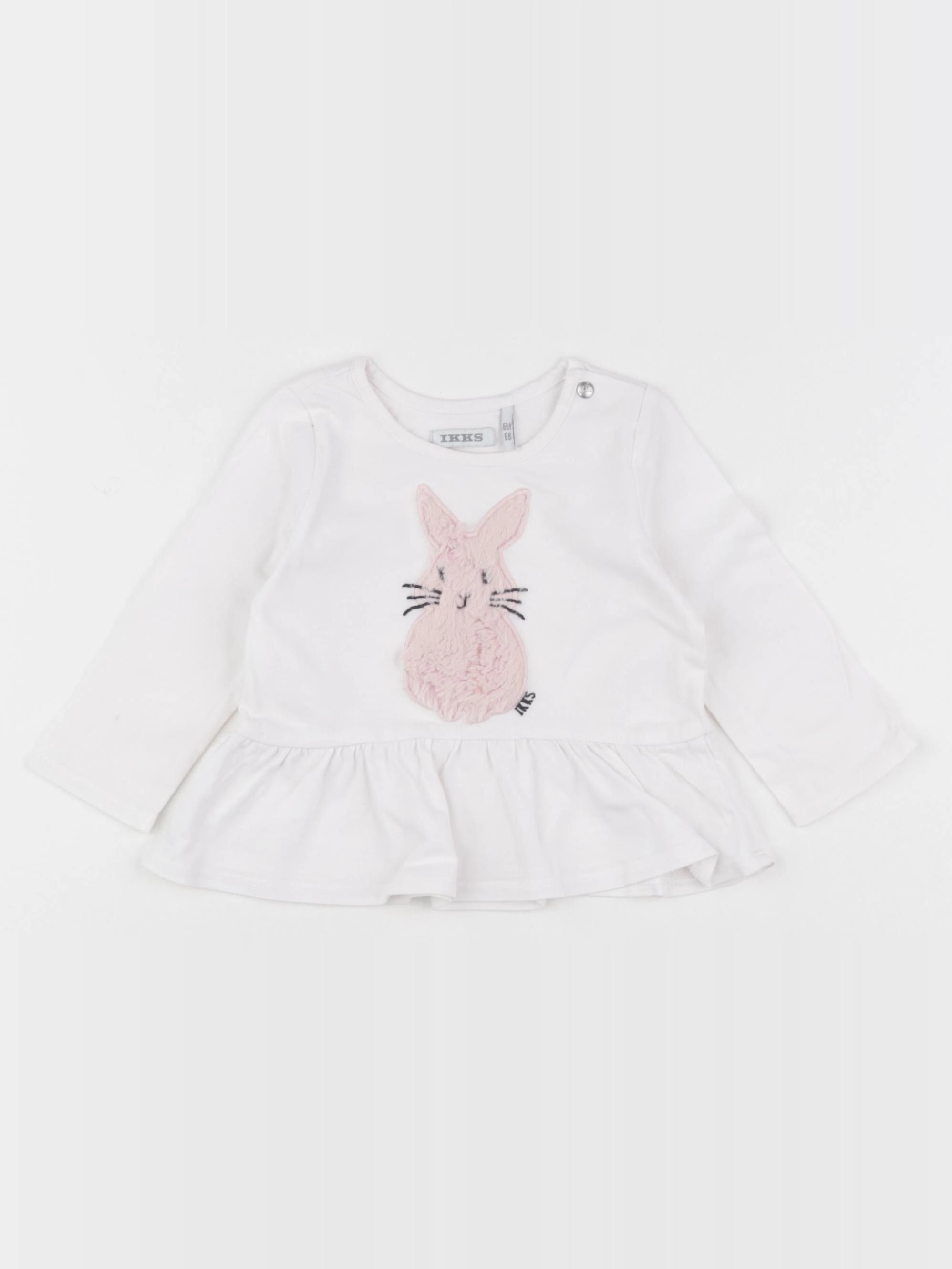 IKKS - tee-shirt beige - 6 mois