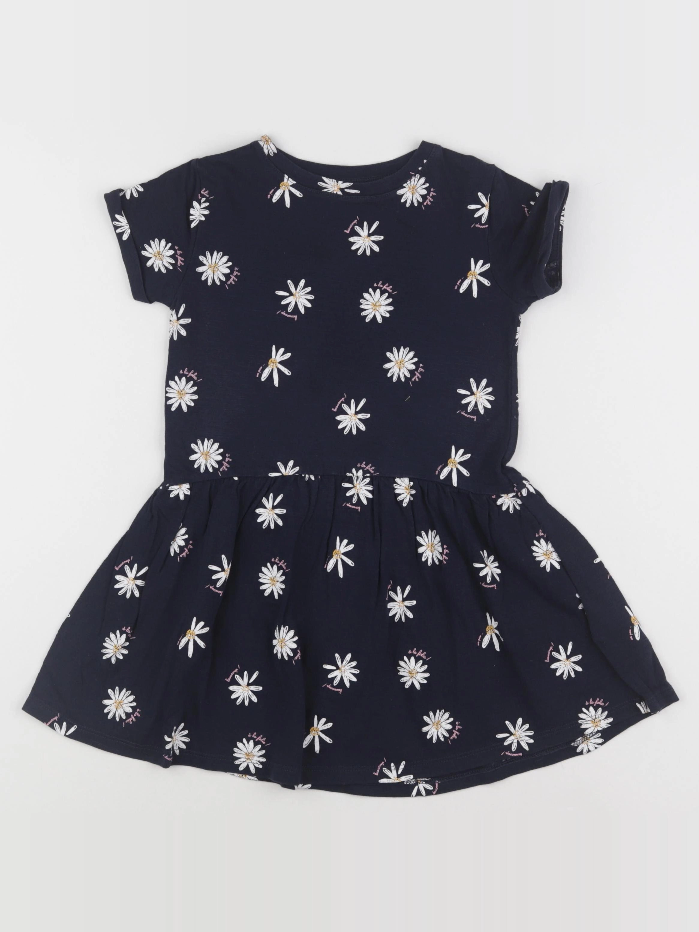 Vertbaudet - robe bleu - 4 ans