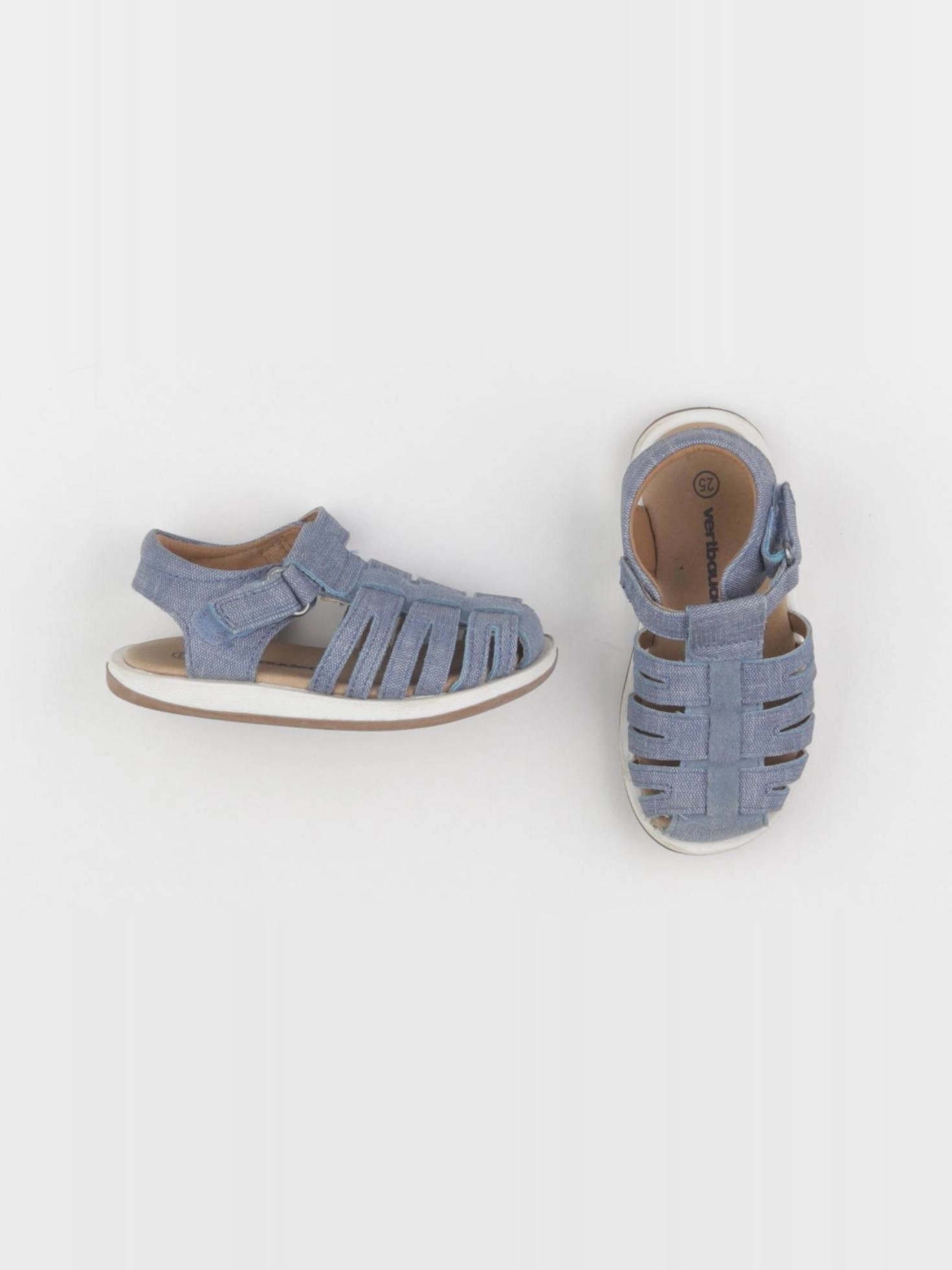 Vertbaudet - sandales bleu - pointure 25