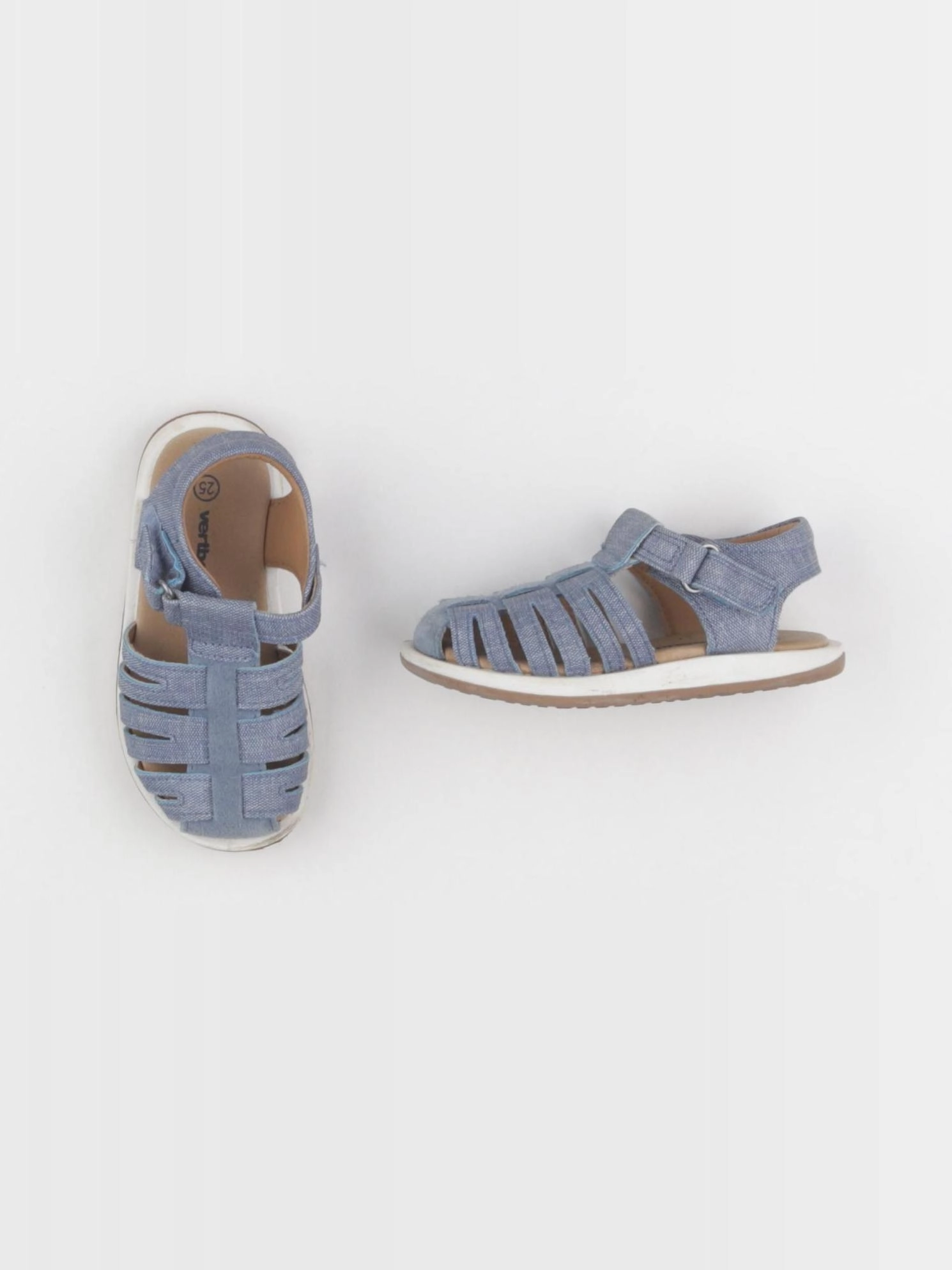 Vertbaudet - sandales bleu - pointure 25