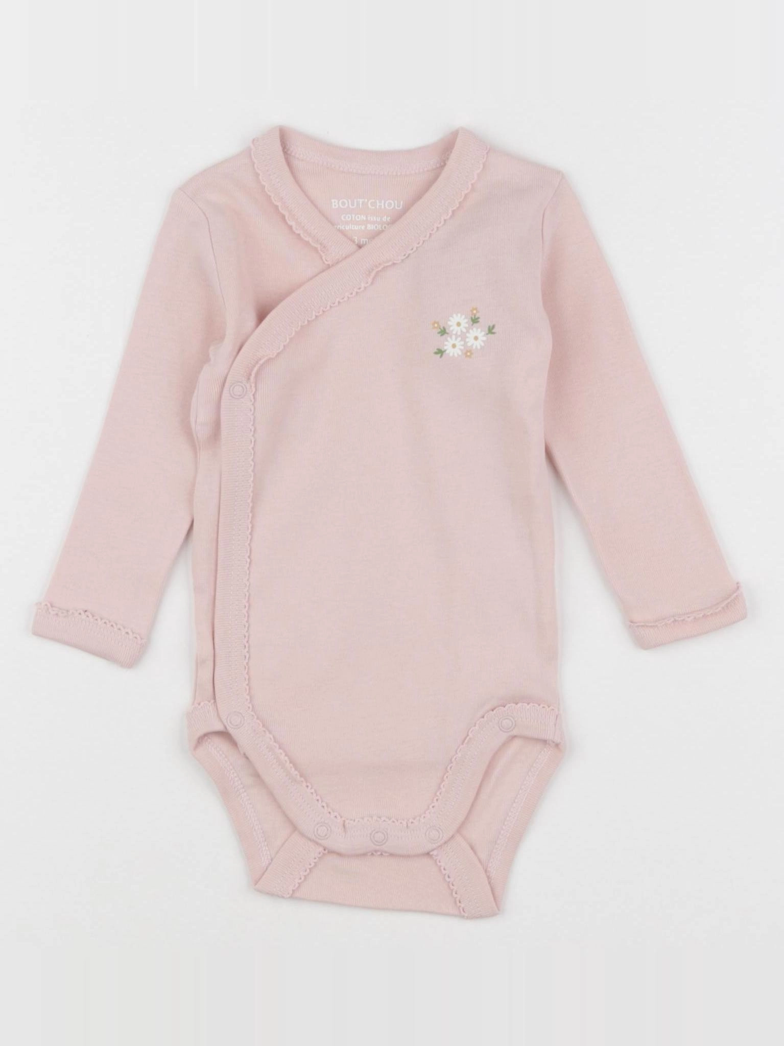 Boutchou - body rose - 3 mois
