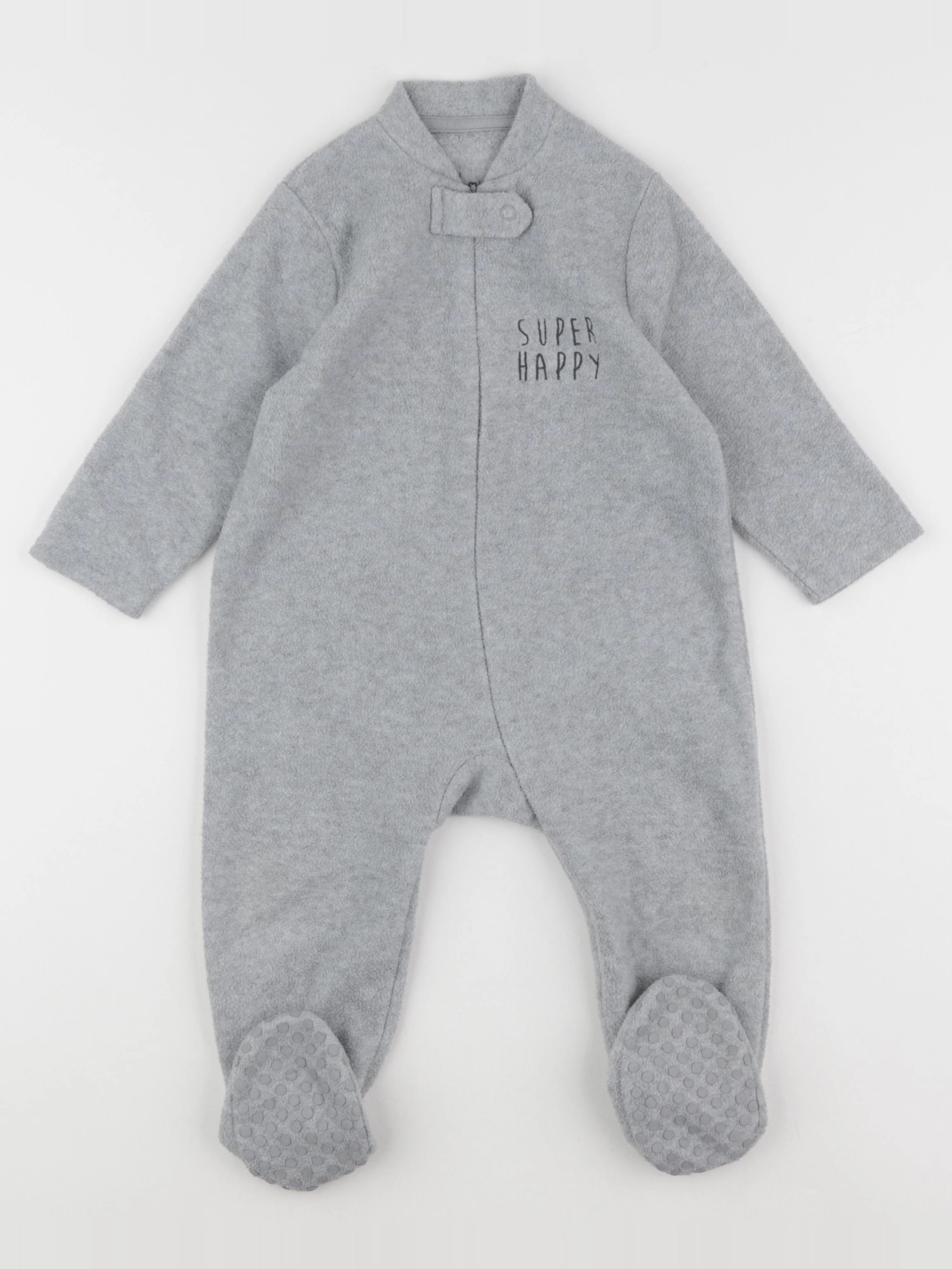 La Redoute - pyjama coton gris - 18 mois