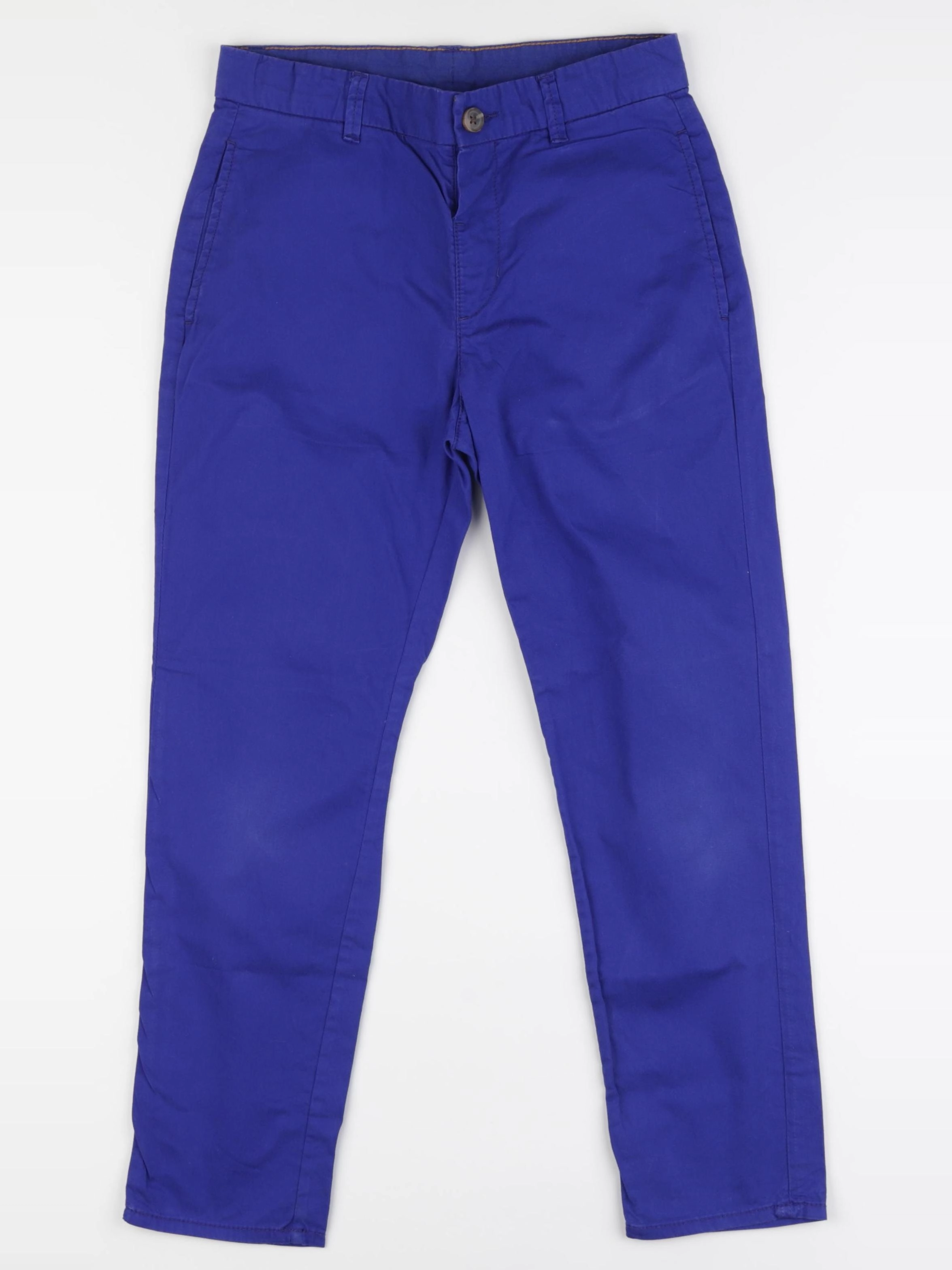 H&M - pantalon bleu - 9/10 ans