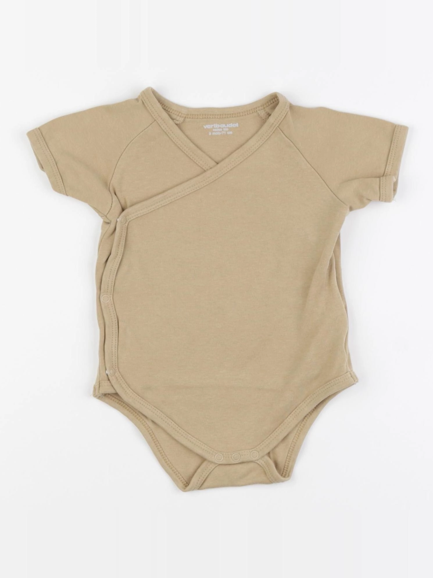 Vertbaudet - body vert - 9 mois