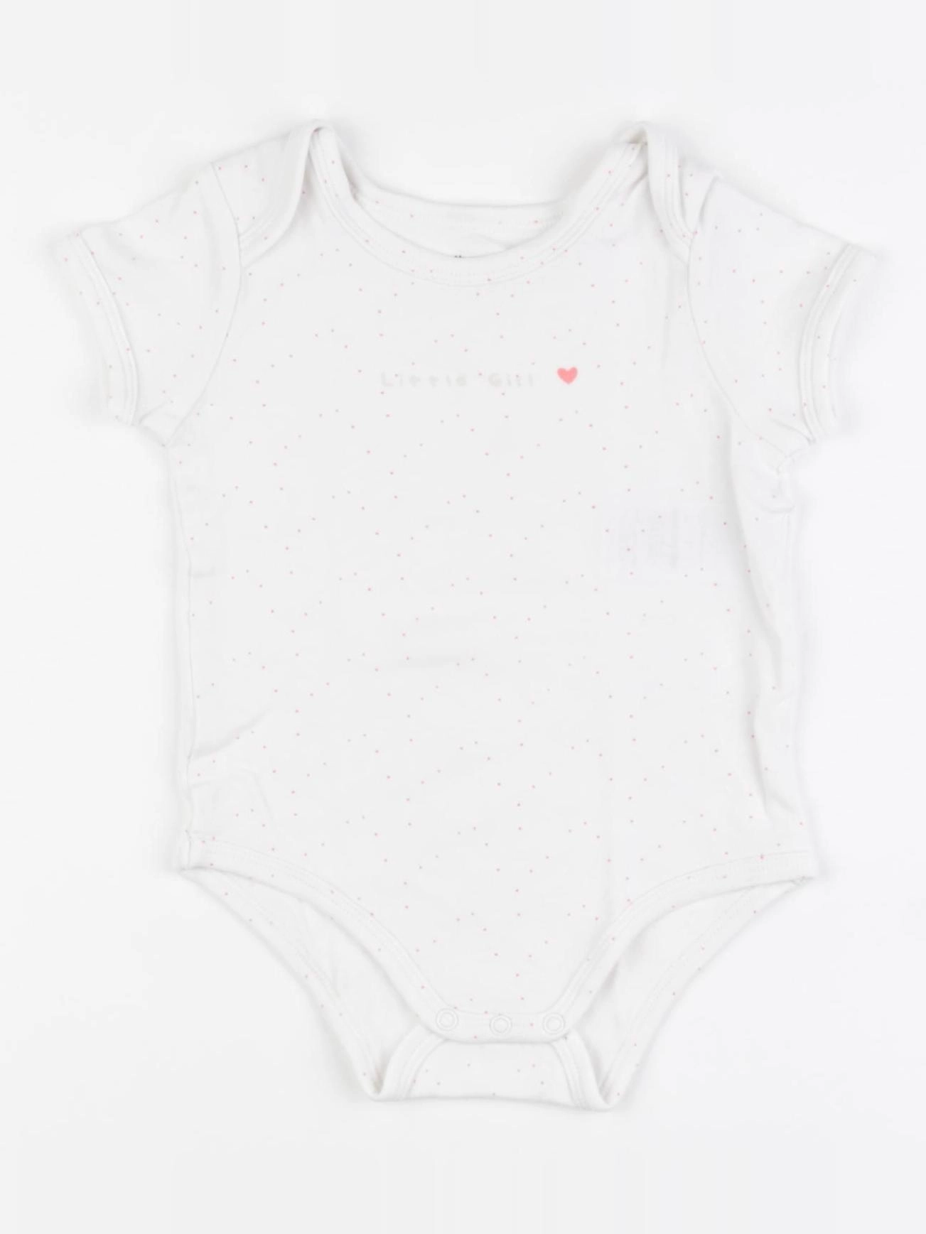 Vertbaudet - body blanc - 12 mois