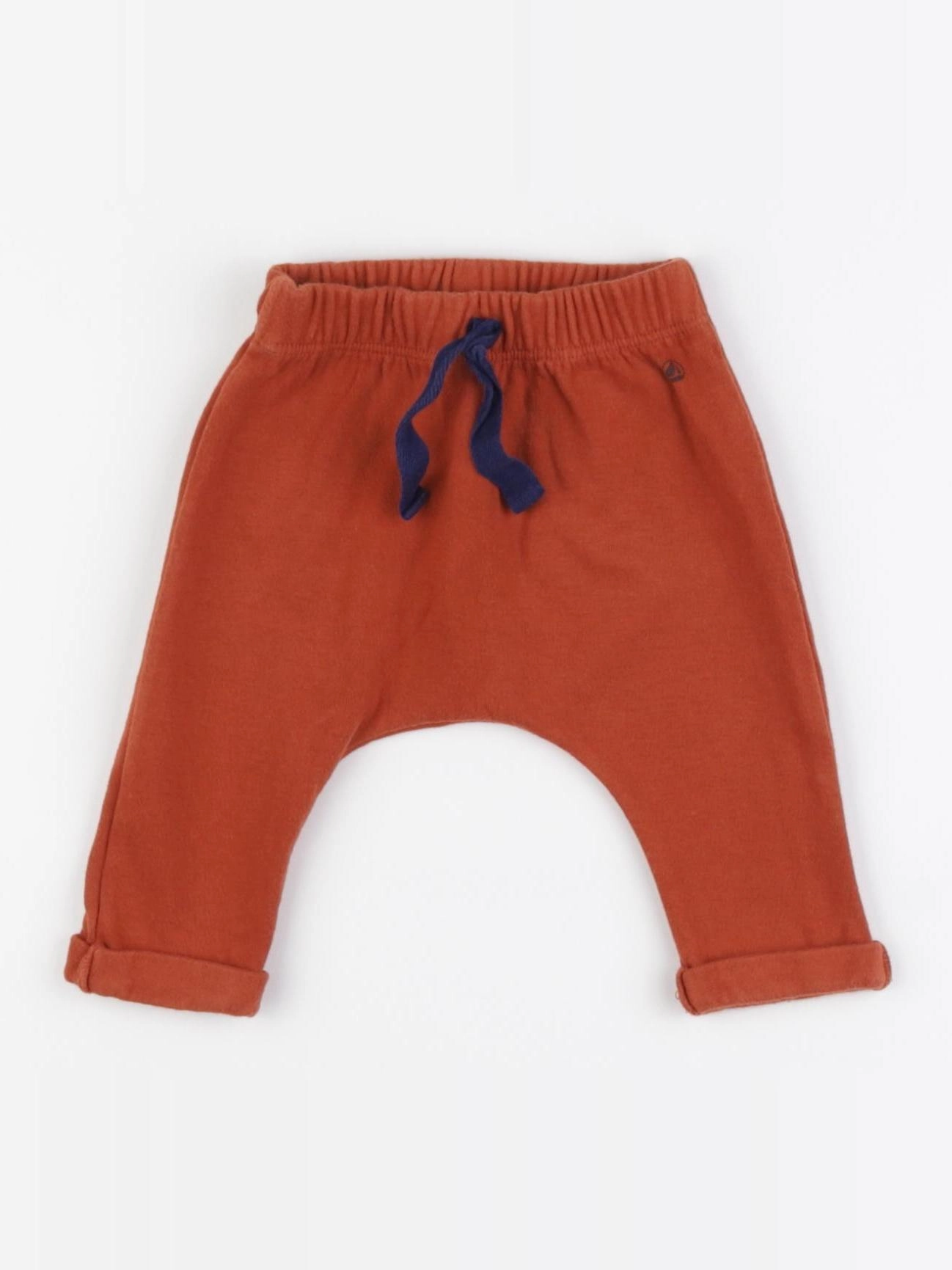 Petit Bateau - sarouel rouge - 3 mois