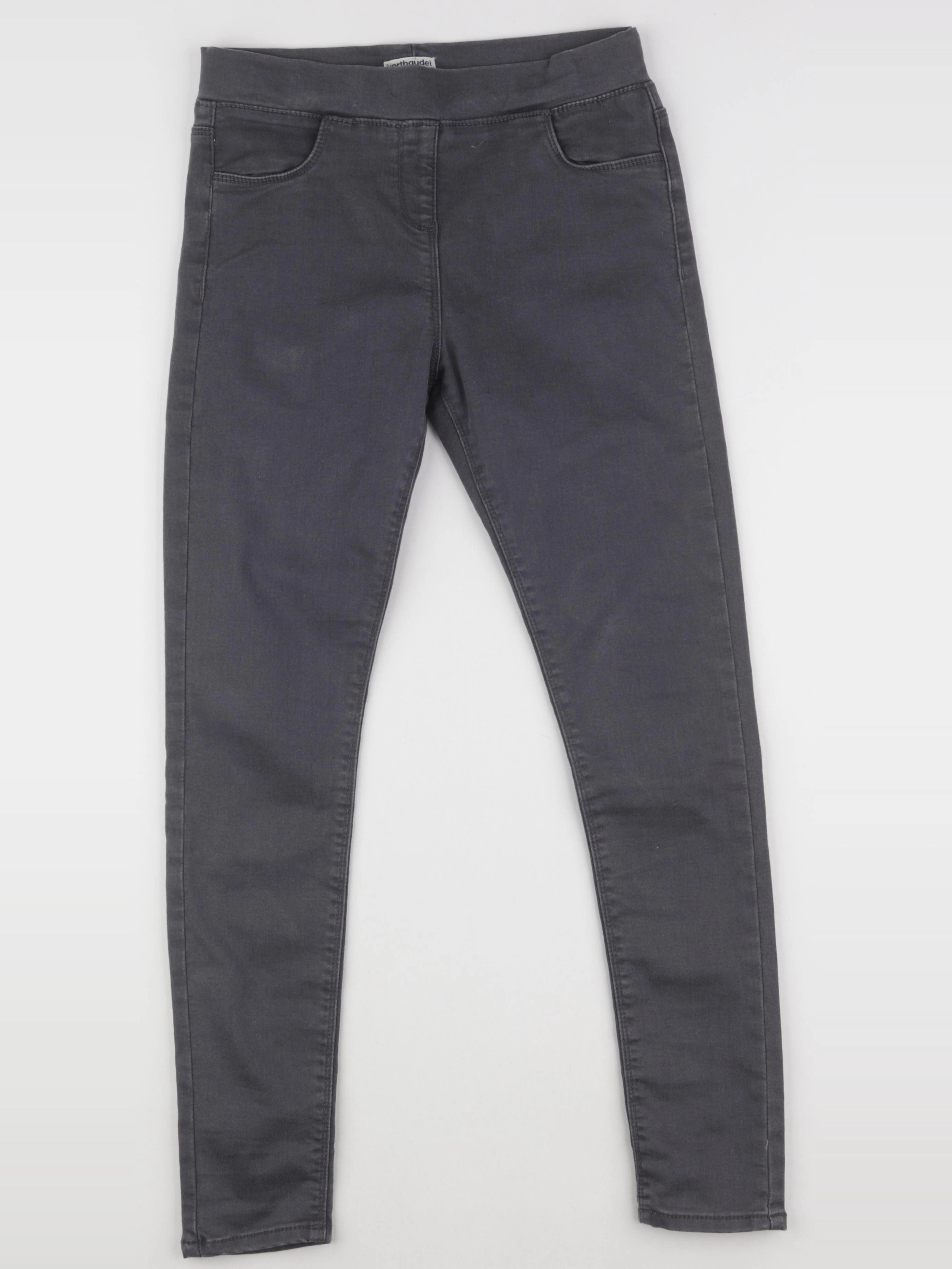 Vertbaudet - jegging gris - 12 ans