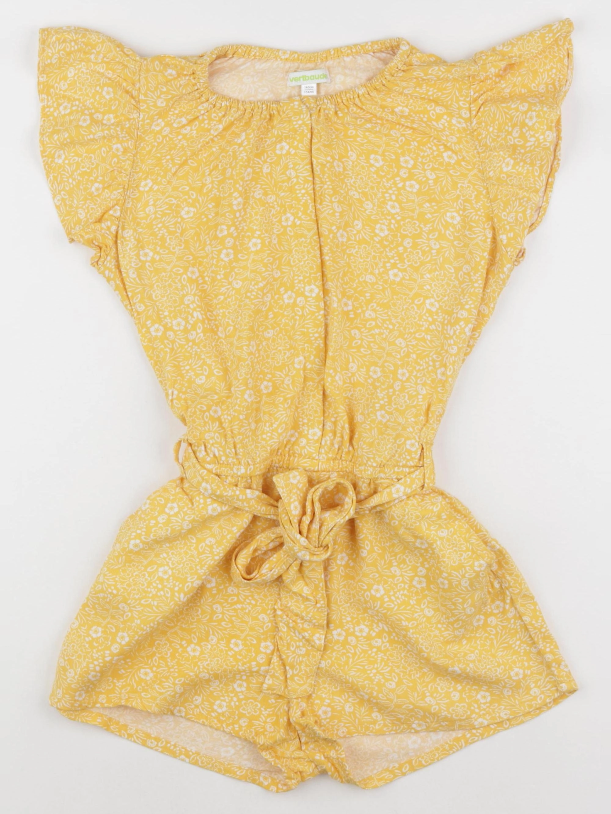 Vertbaudet - combinaison jaune - 10 ans