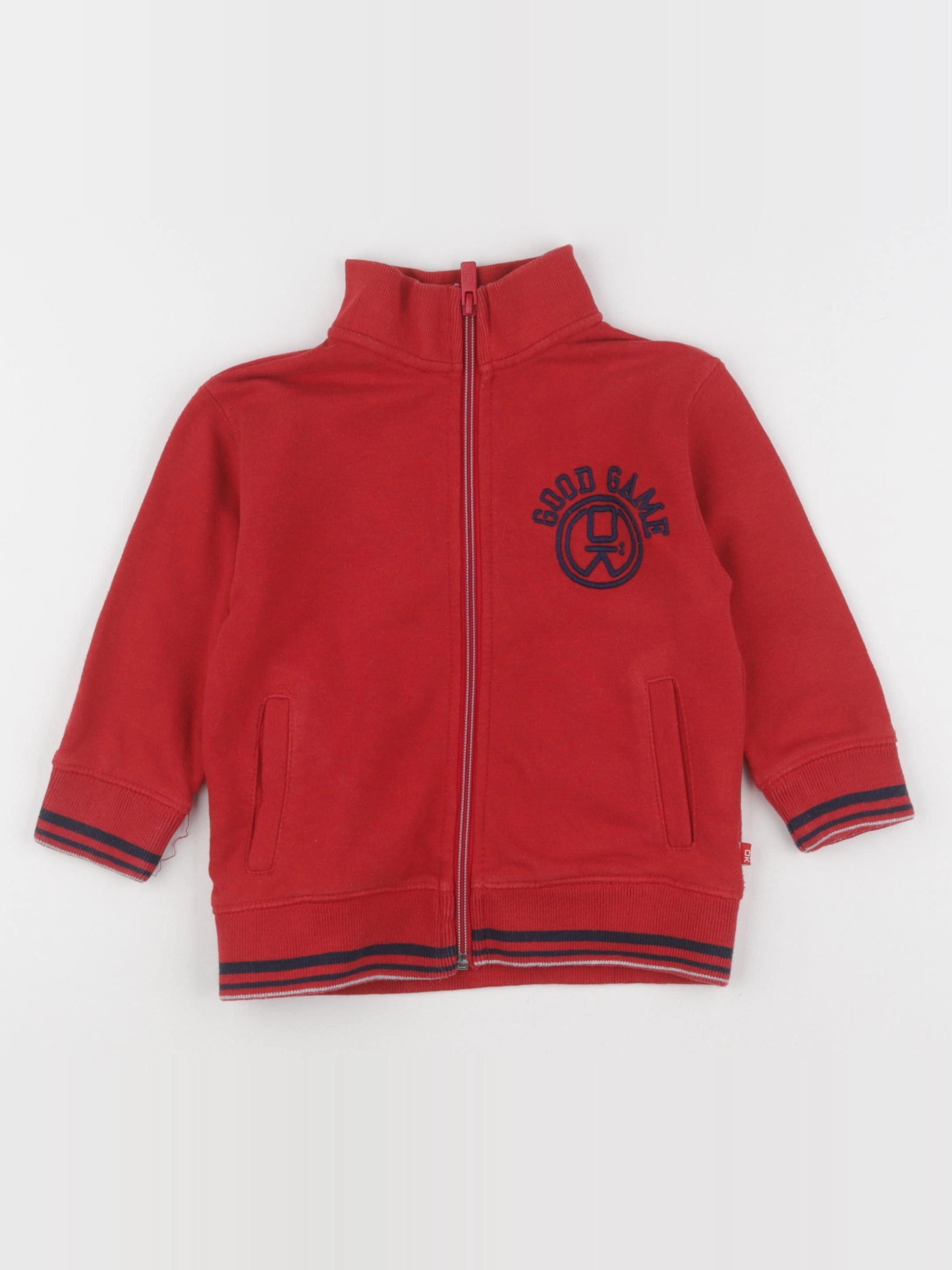 Okaidi - sweat rouge - 2 ans