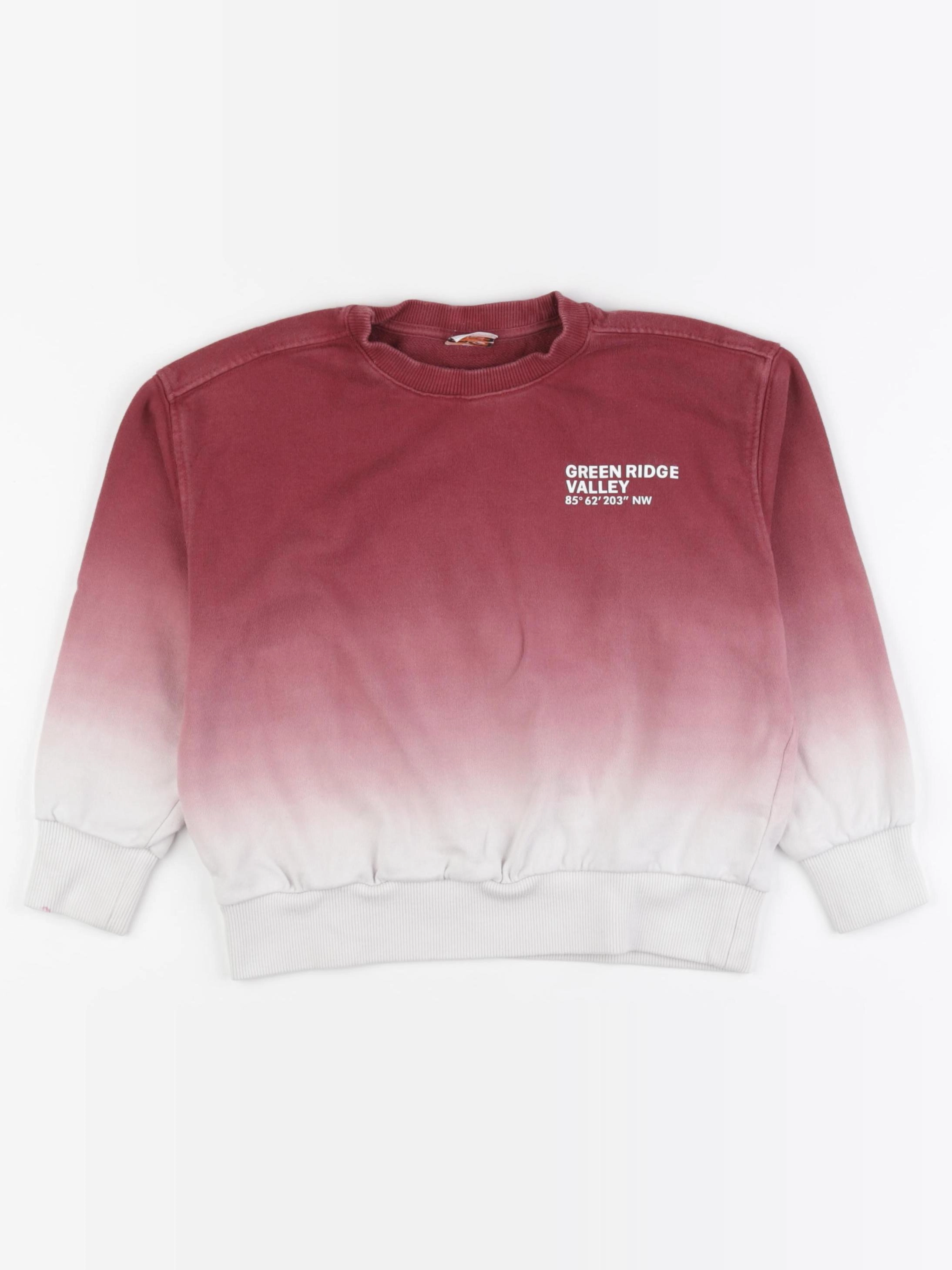Tape à l'oeil - sweat rouge - 6 ans