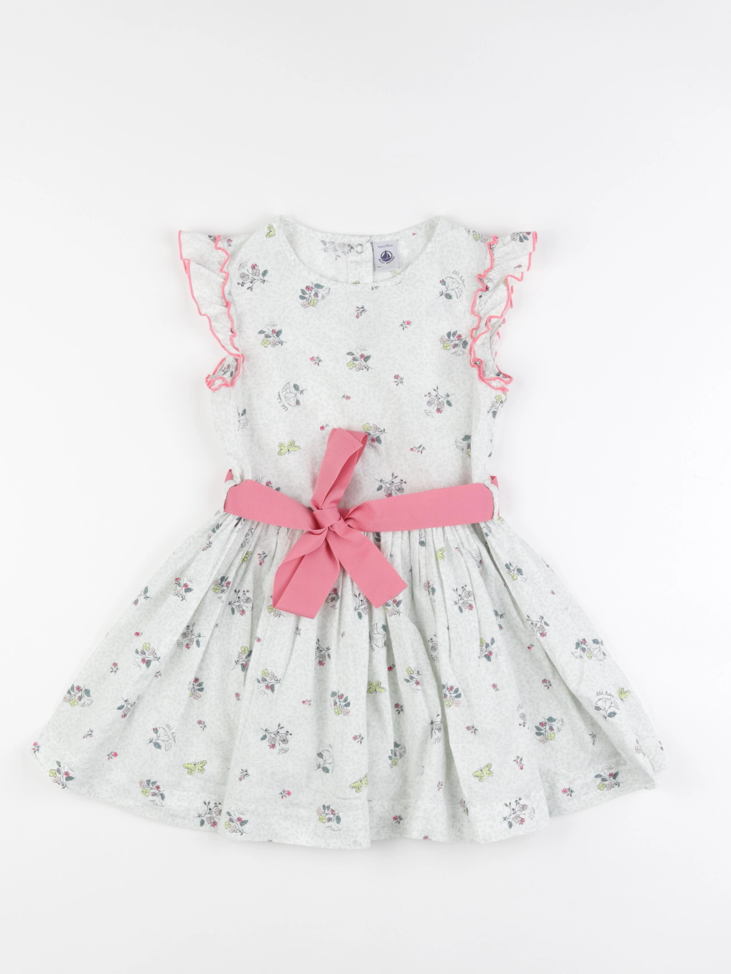 Petit Bateau - robe multicolore - 5 ans