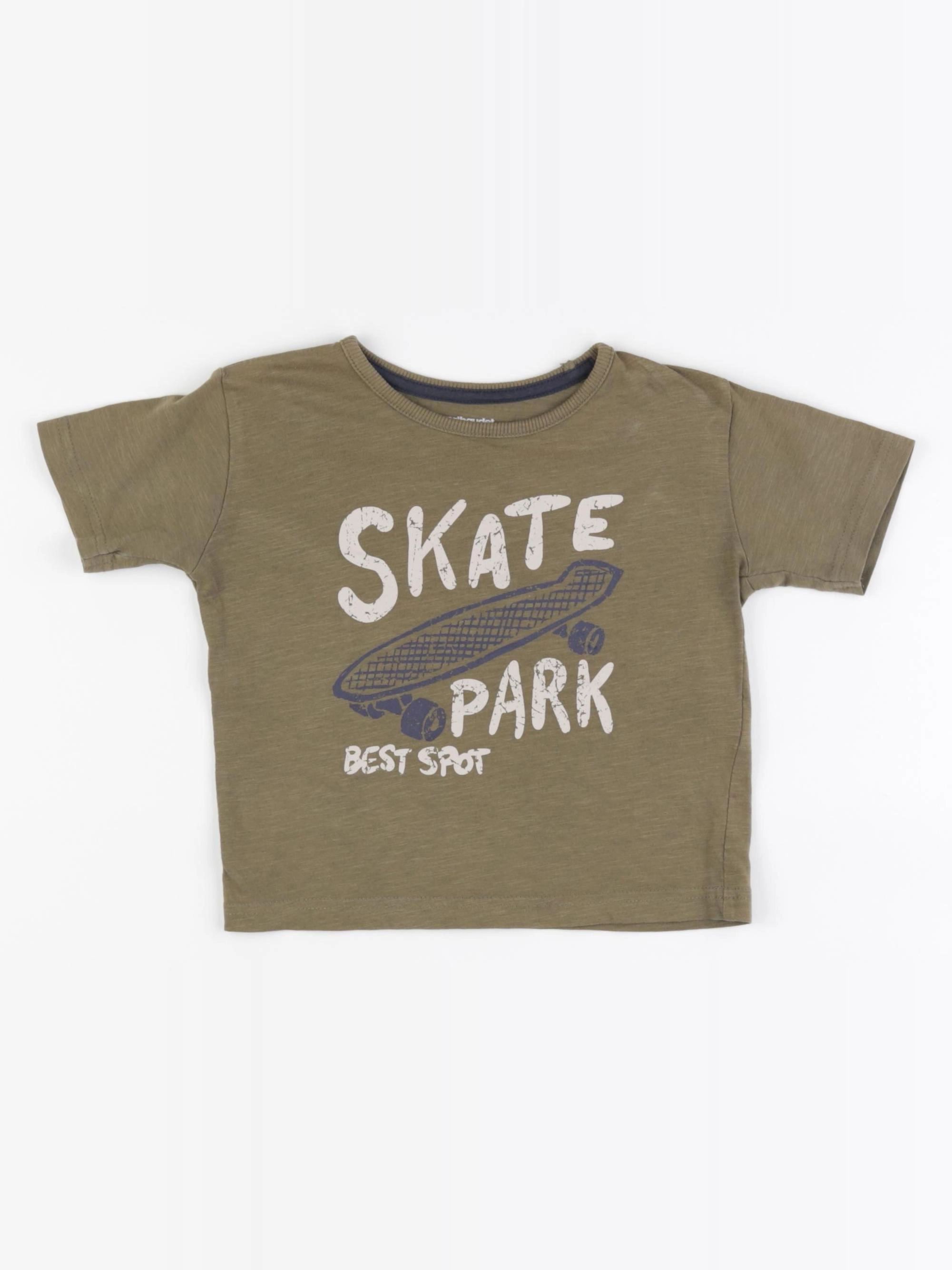 Vertbaudet - tee-shirt multicolore - 2 ans