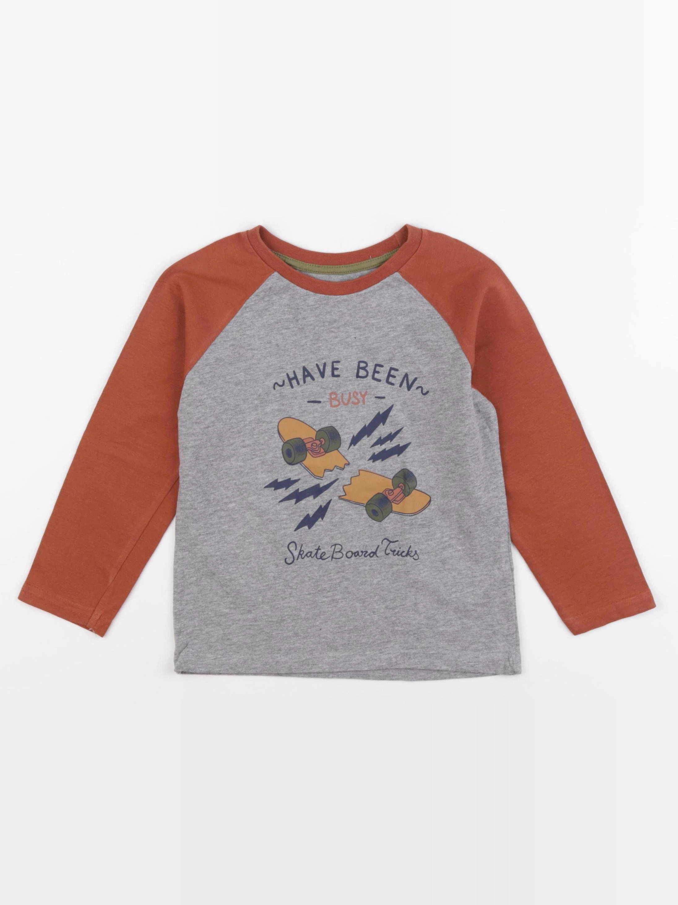 Vertbaudet - tee-shirt multicolore - 4 ans