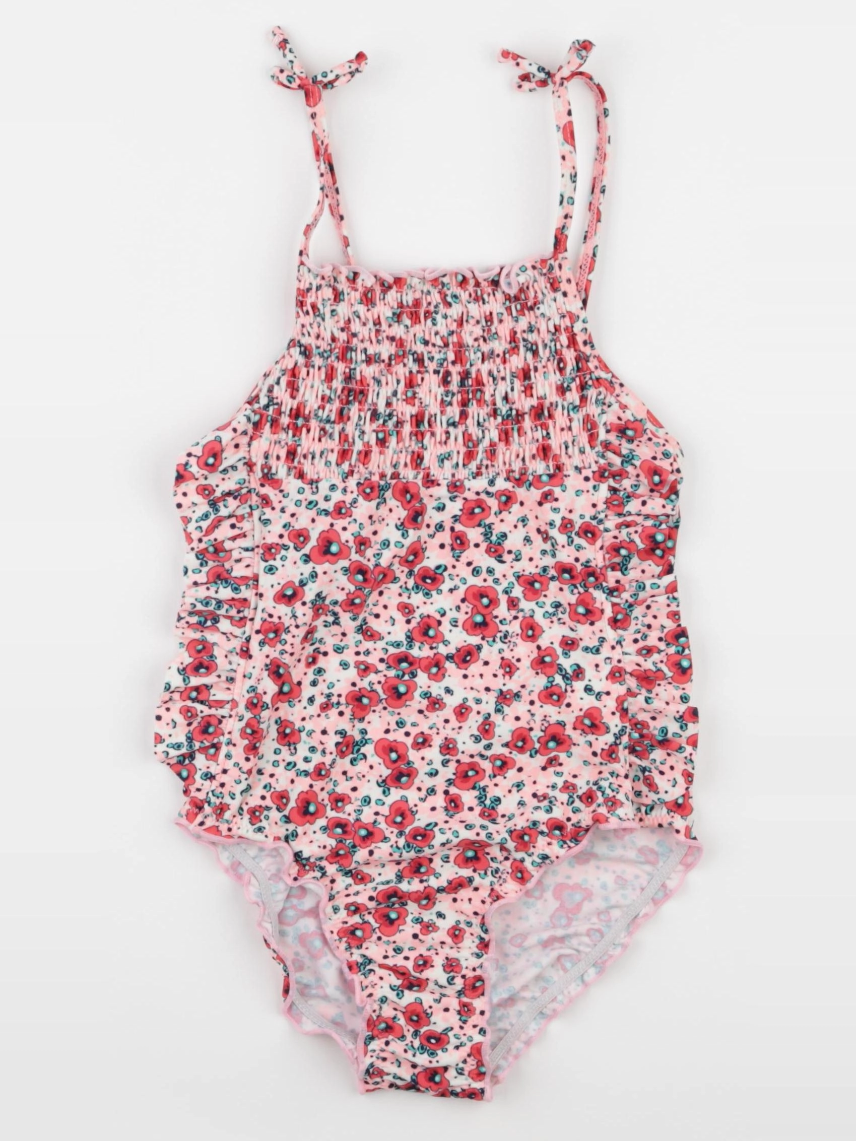 Vertbaudet - maillot de bain rose - 8 ans