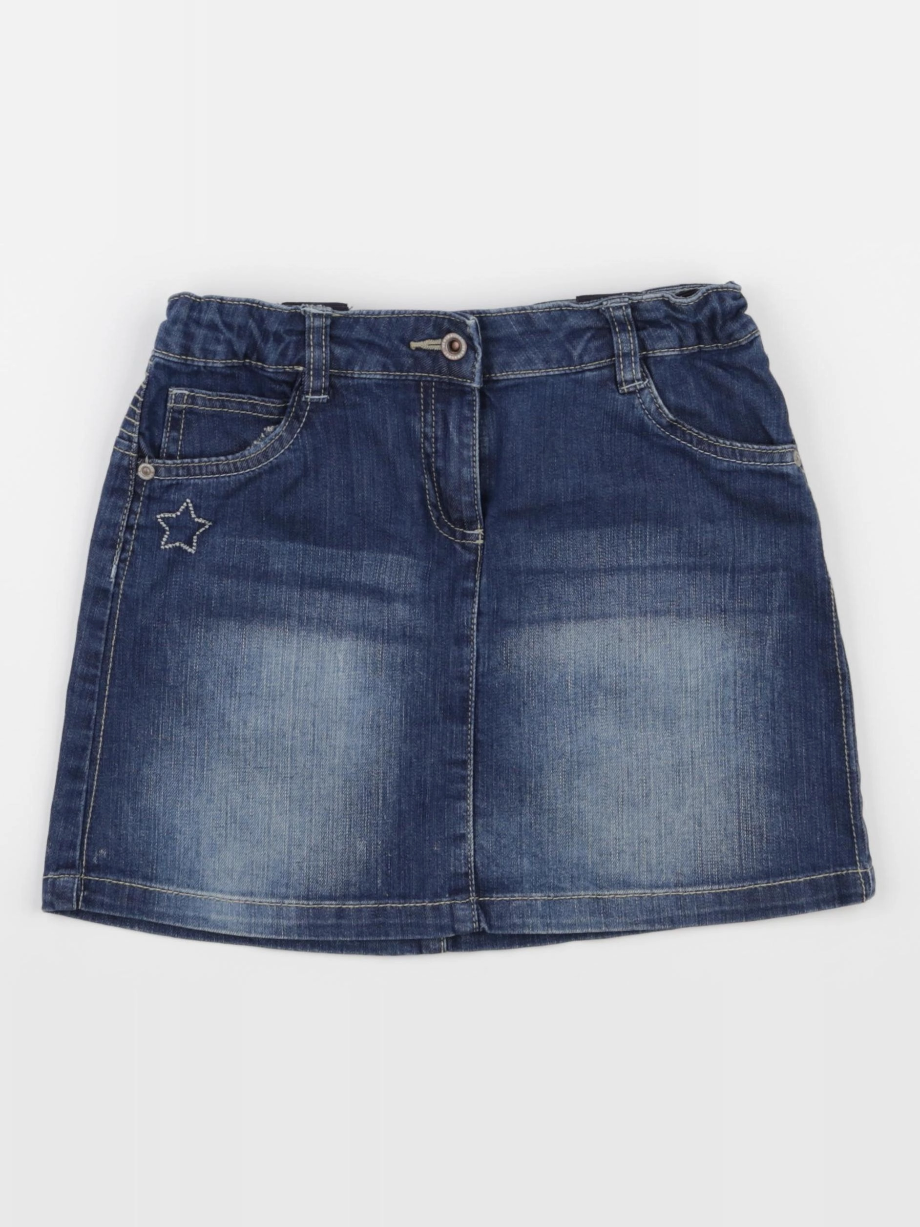 Vertbaudet - jupe bleu - 10 ans