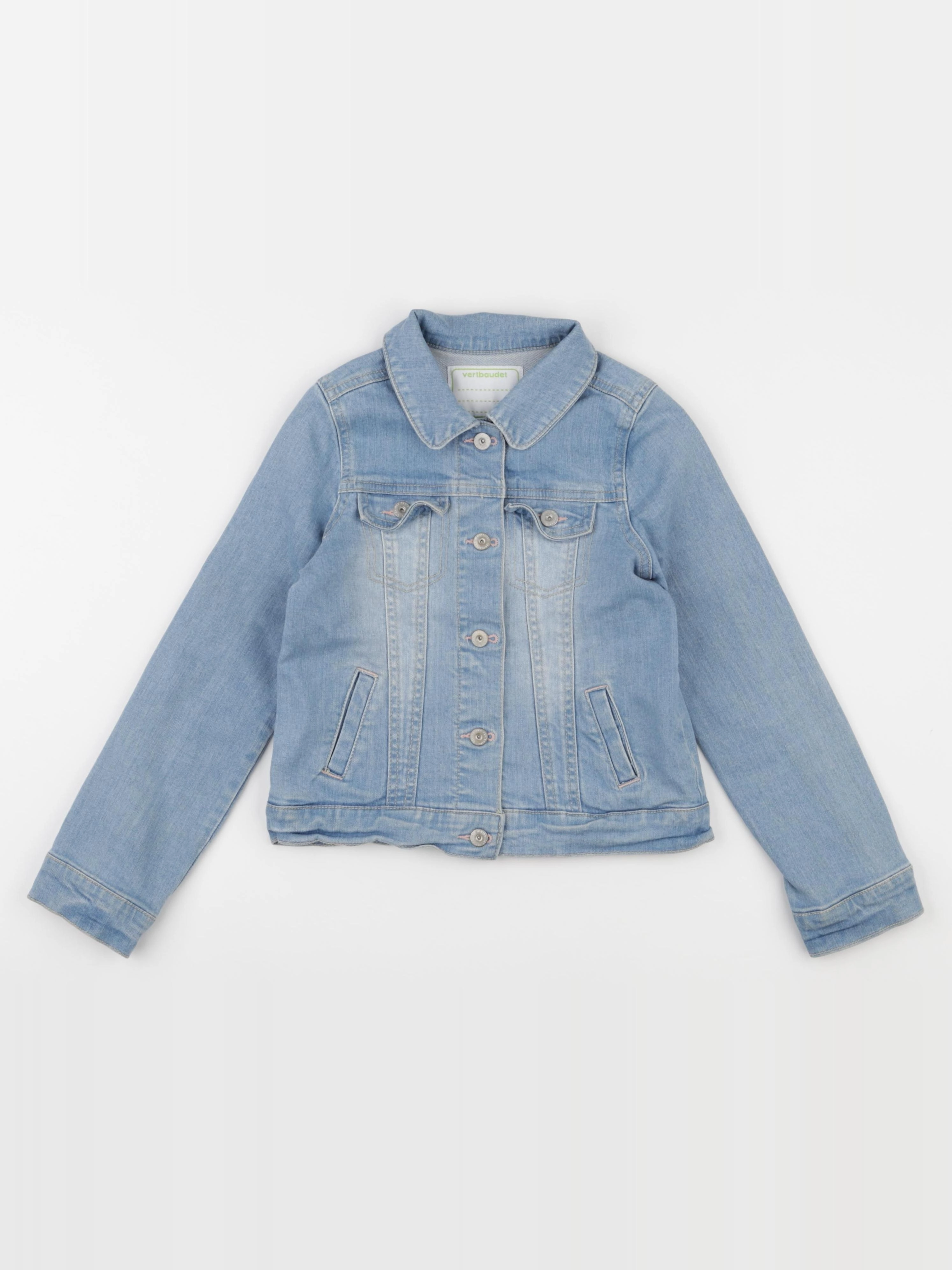 Vertbaudet - veste bleu - 8 ans
