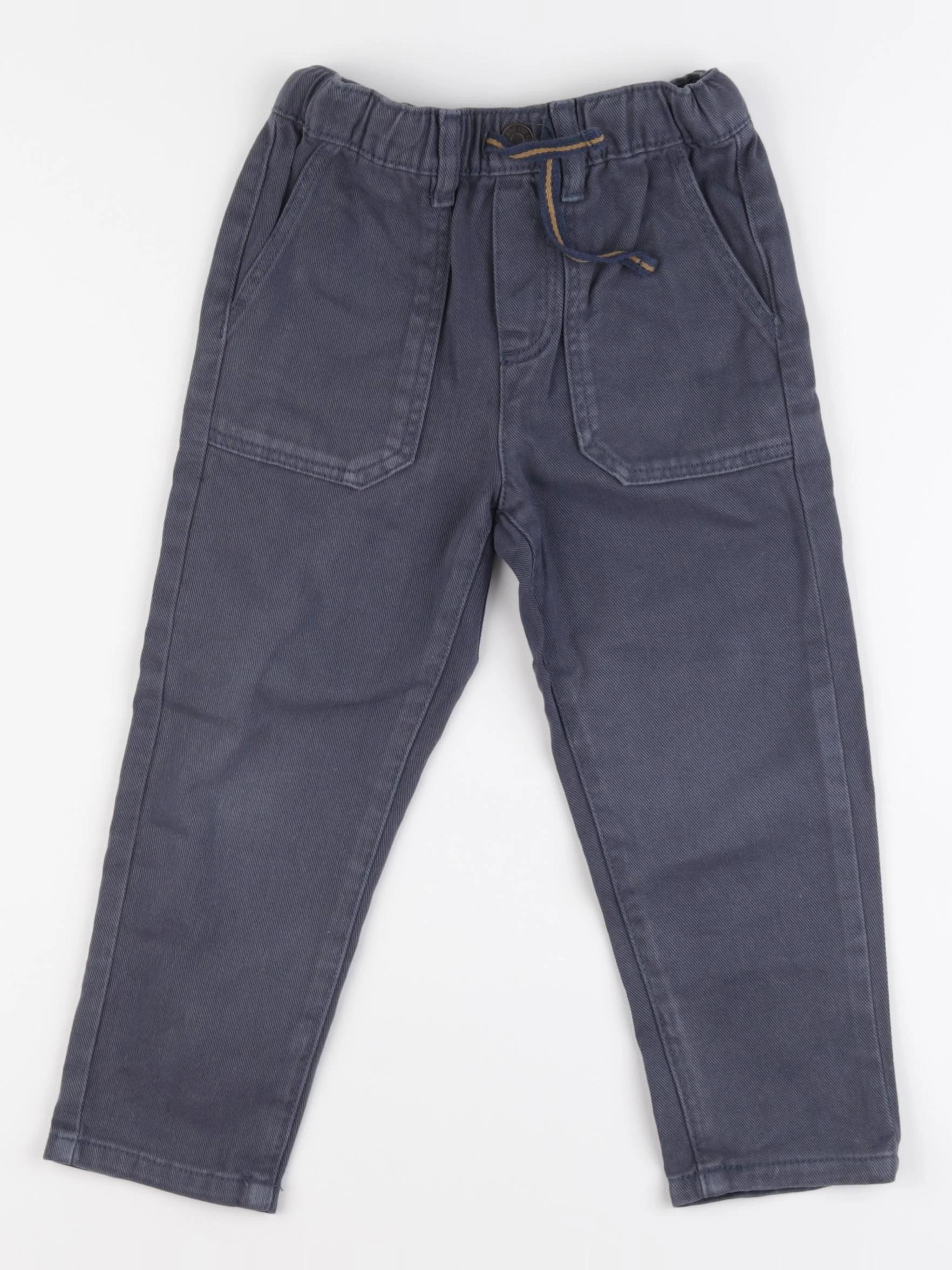 Vertbaudet - pantalon bleu - 4 ans