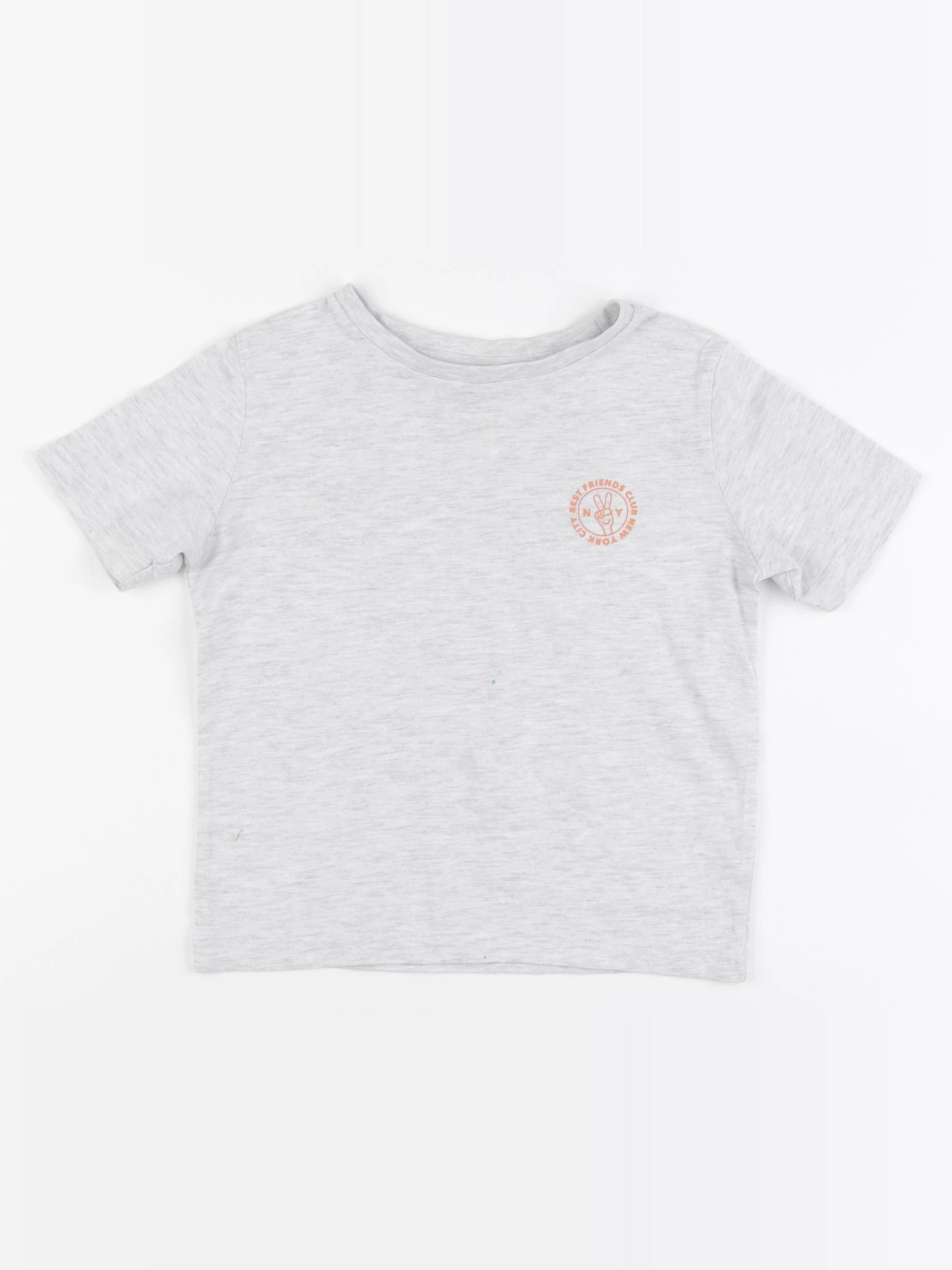 Vertbaudet - tee-shirt gris - 4 ans