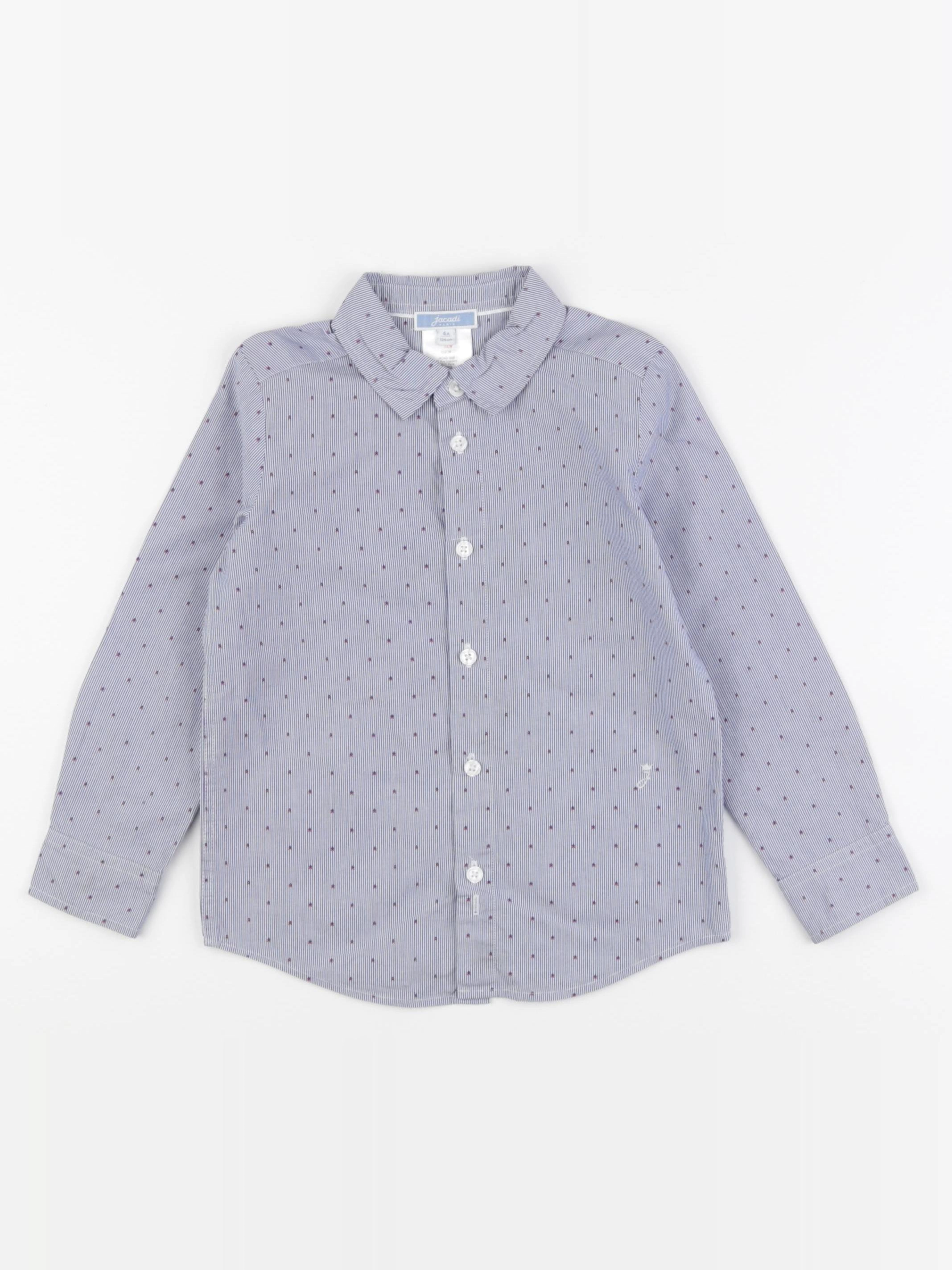 Jacadi - chemise bleu - 4 ans