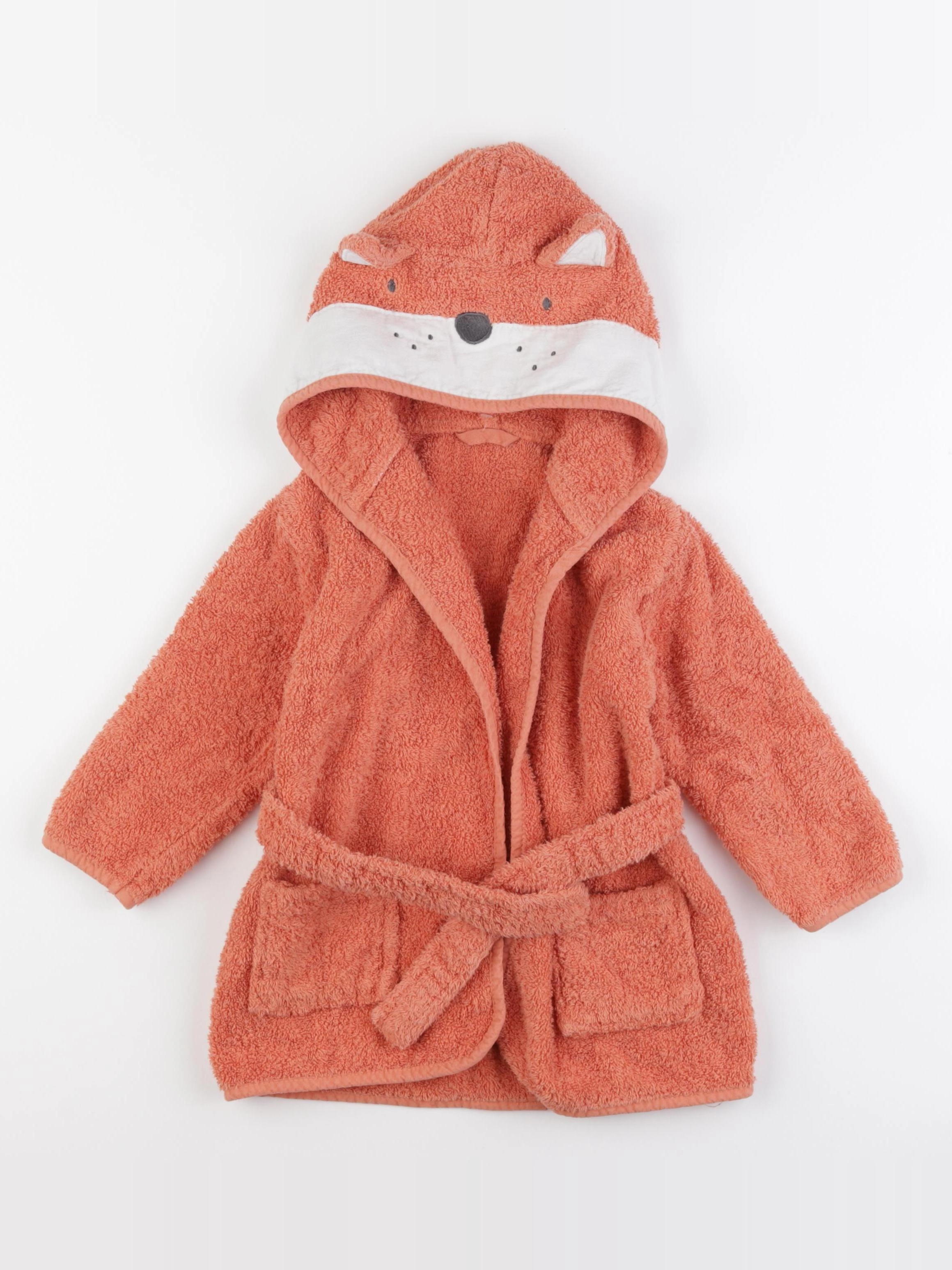 Vertbaudet - peignoir orange - 36 mois