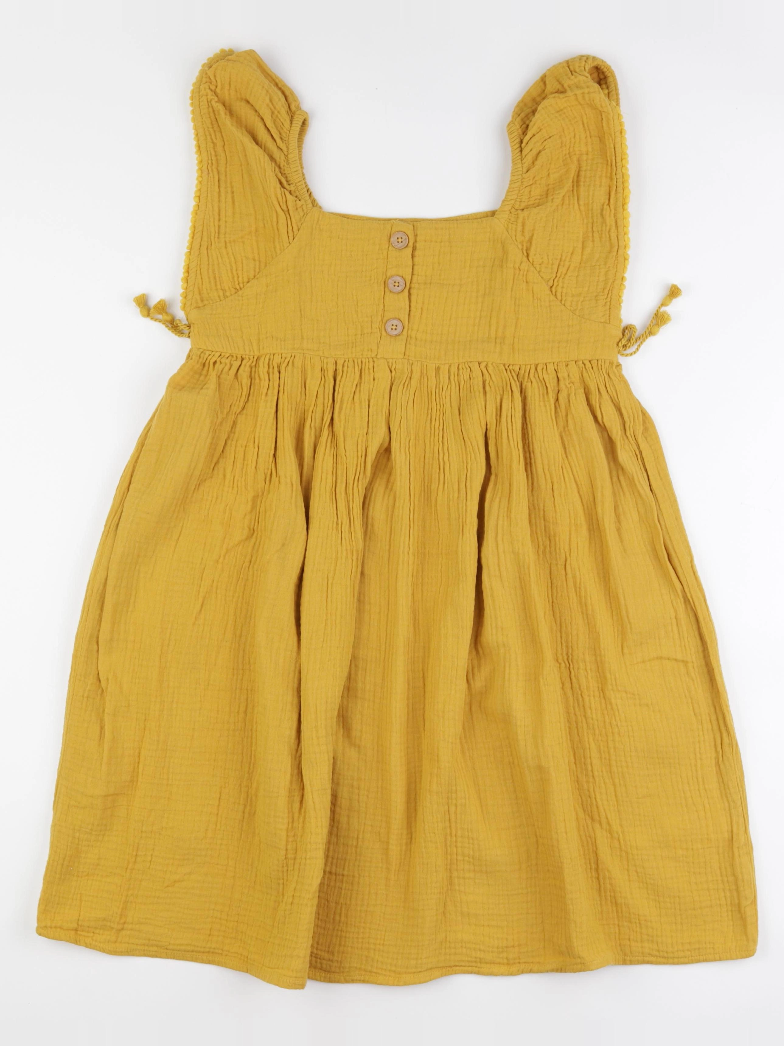 Vertbaudet - robe jaune - 12 ans