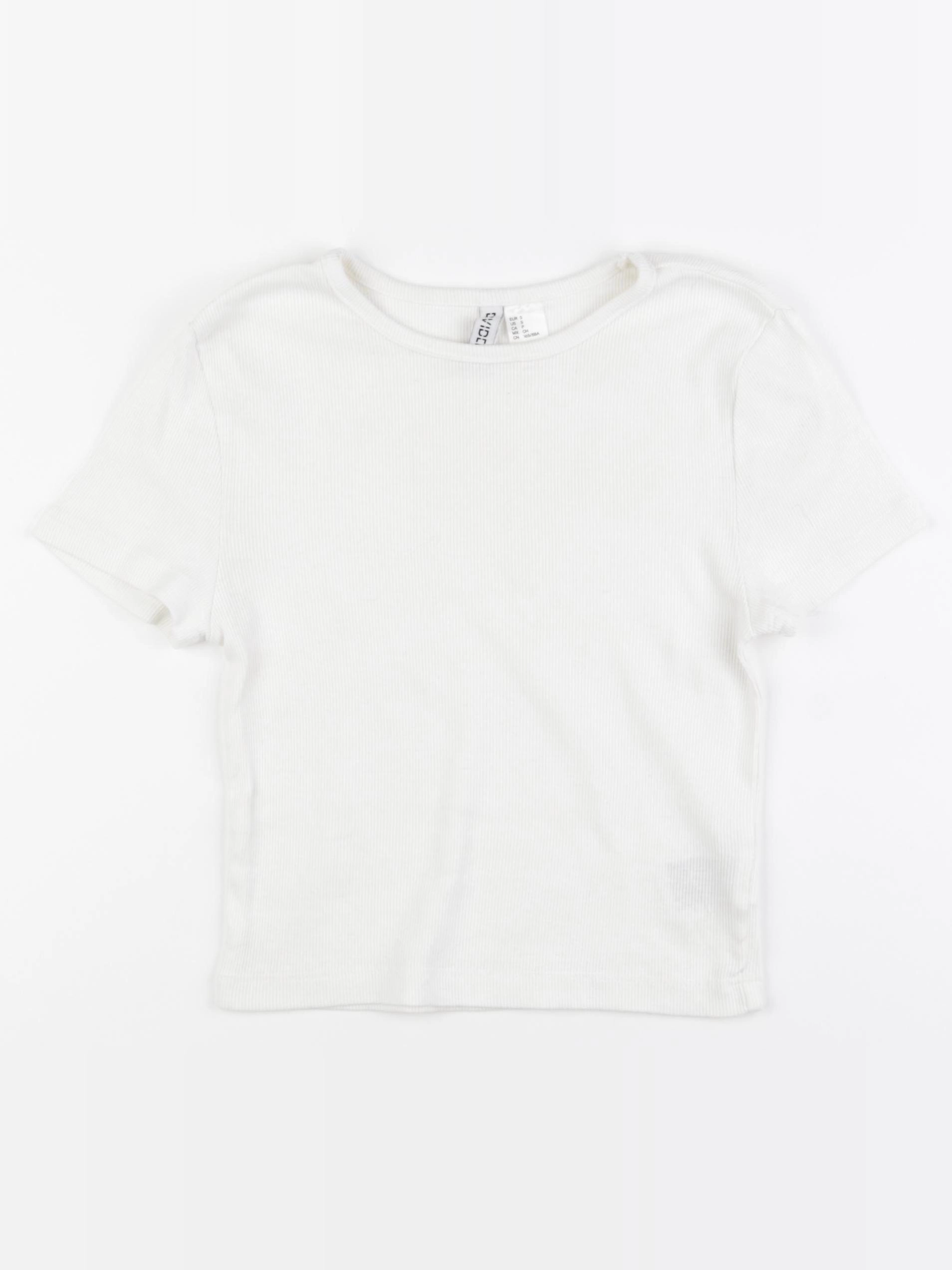 H&M - tee-shirt blanc - 10/12 ans
