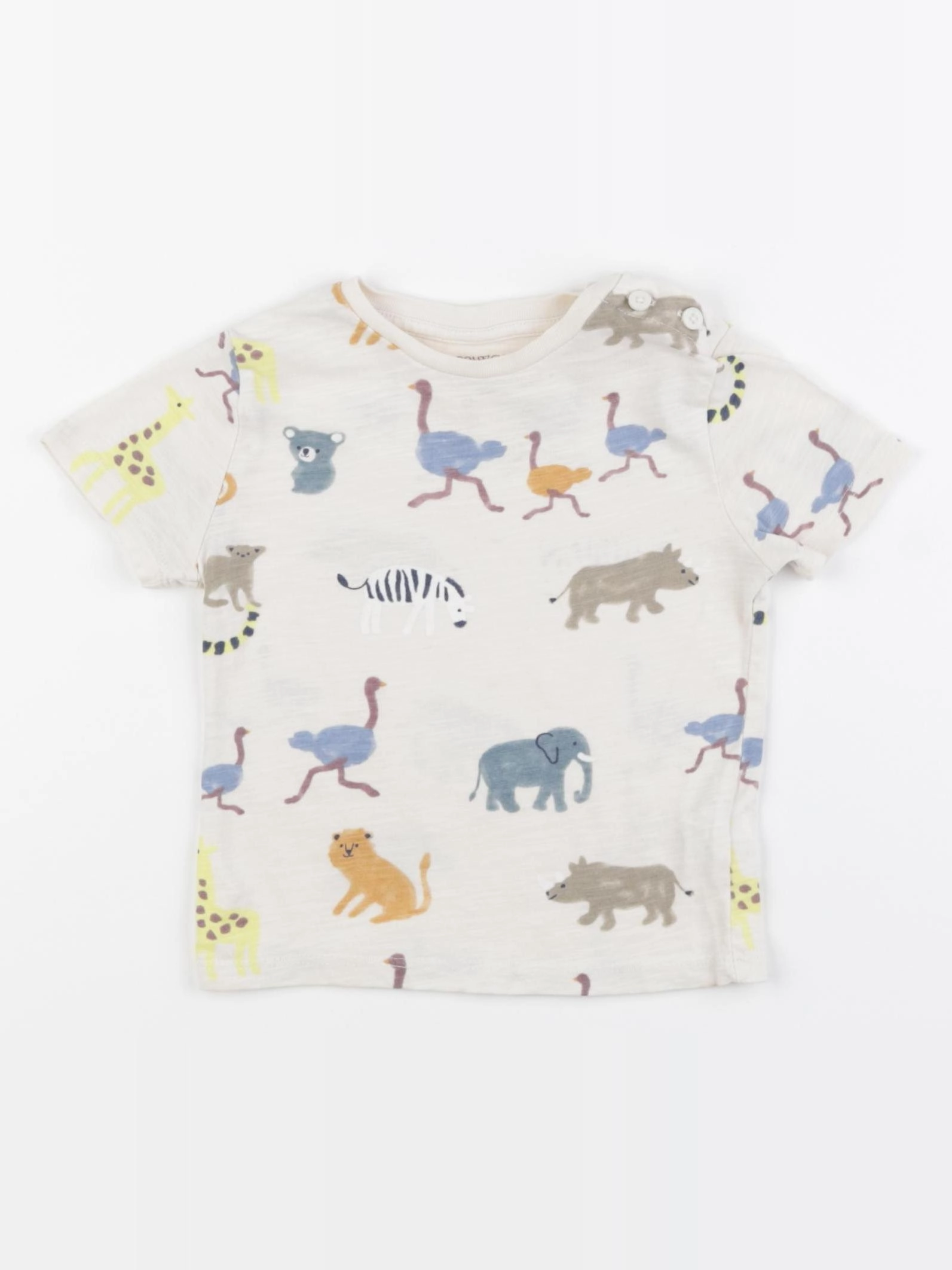 Boutchou - tee-shirt beige - 18 mois