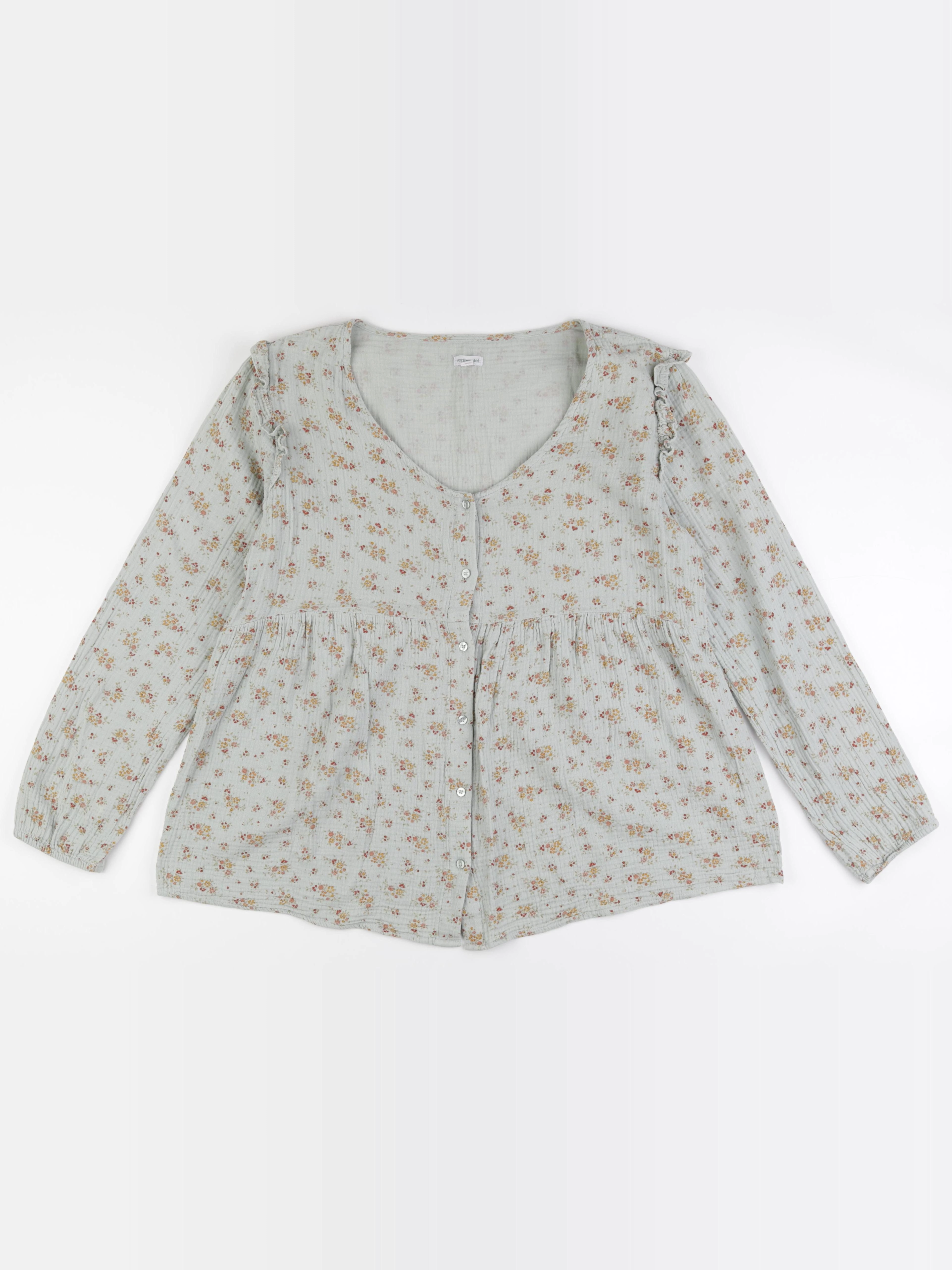 Vertbaudet - blouse grossesse bleu - 40