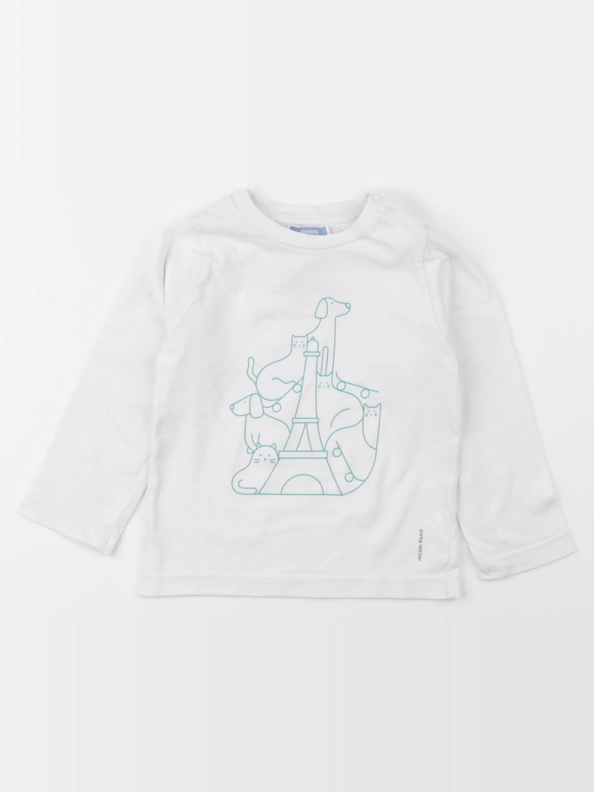 Jacadi - tee-shirt blanc - 24 mois