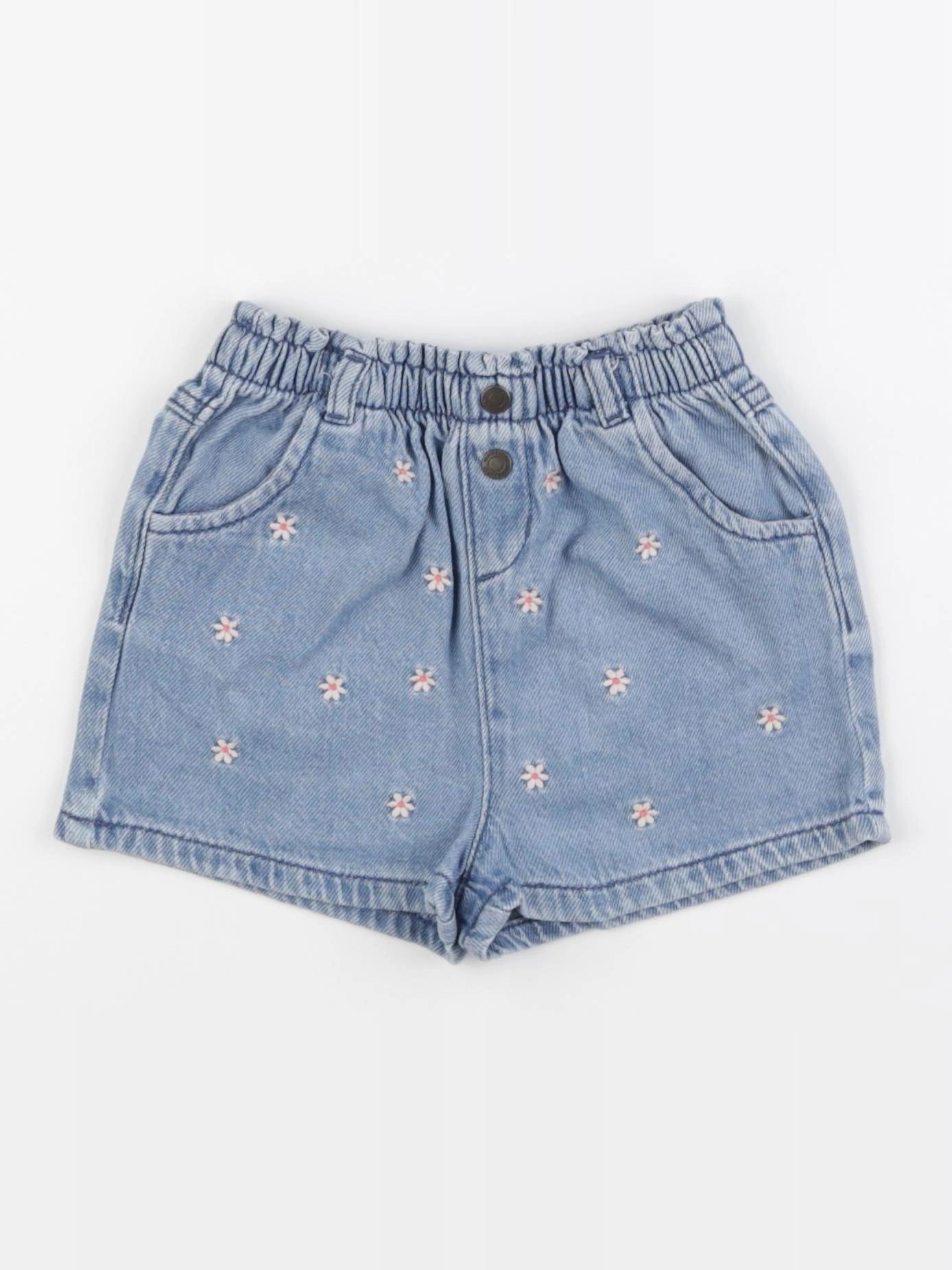 Vertbaudet - short bleu - 24 mois