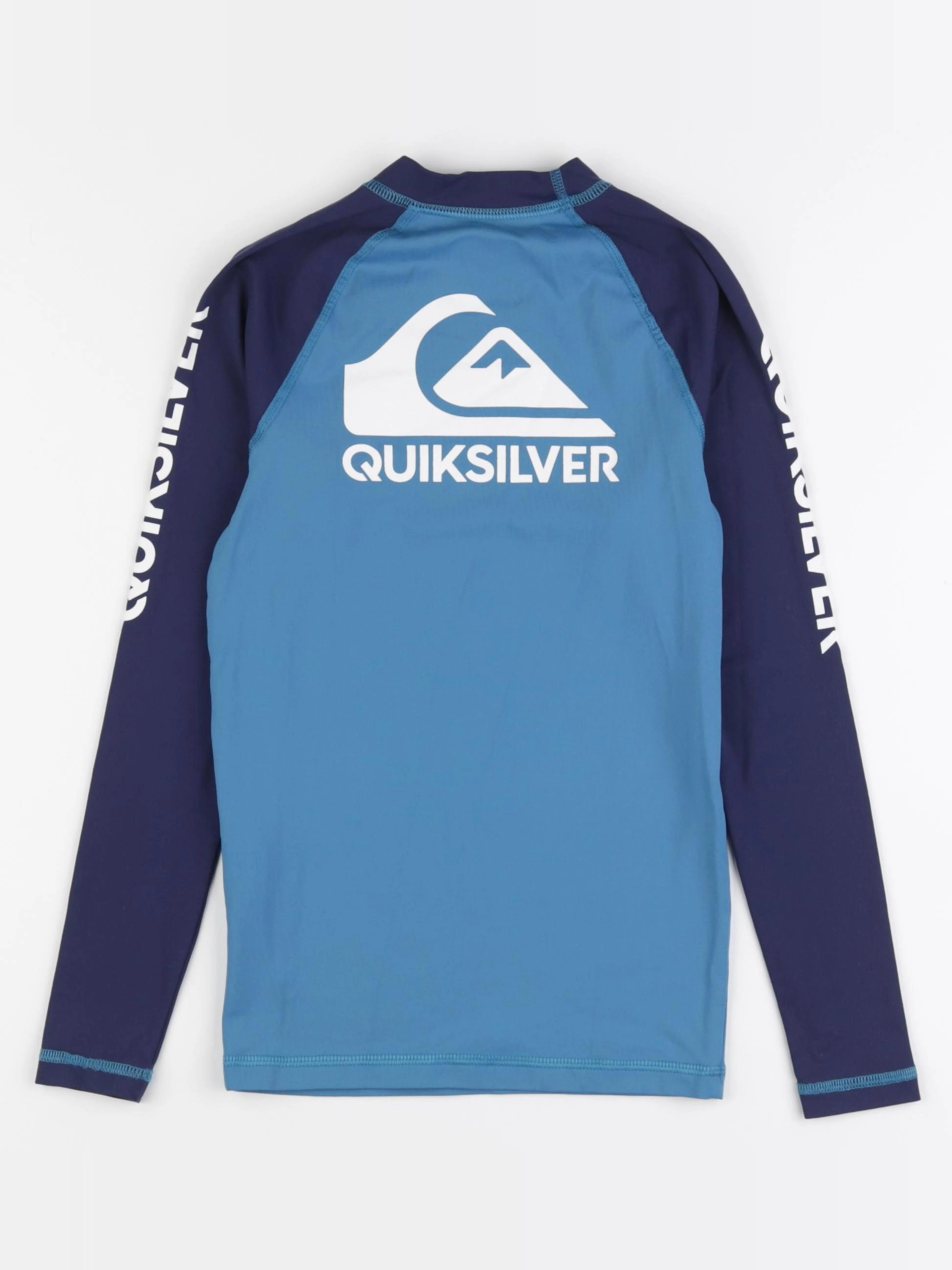 Quiksilver - tee-shirt de bain bleu - 10 ans