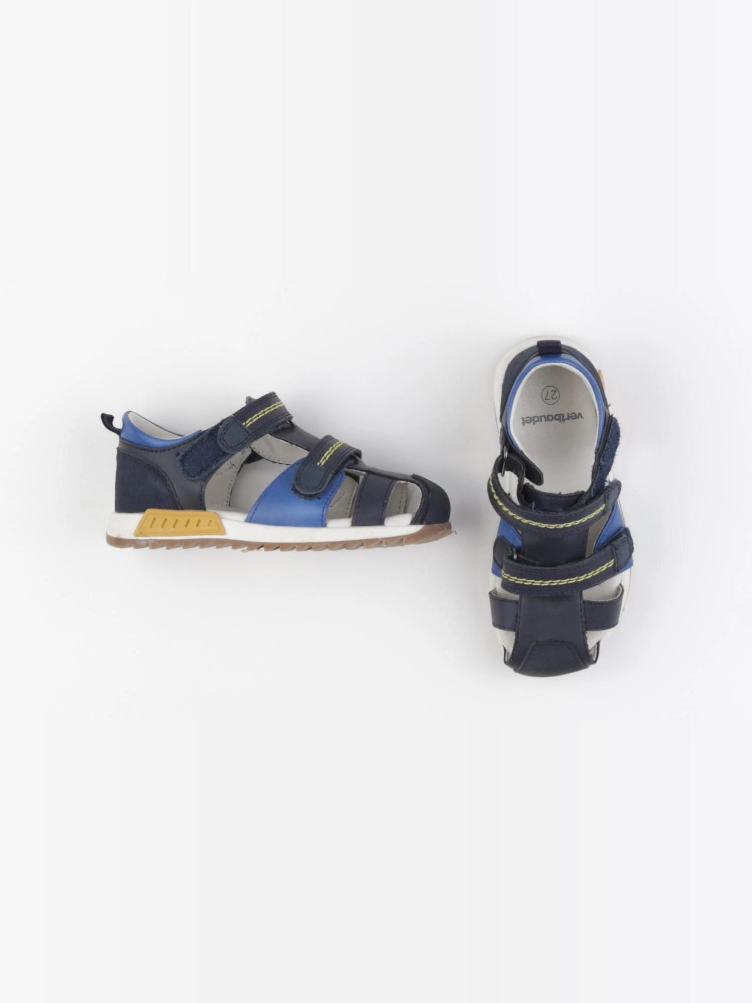 Vertbaudet - sandales bleu - pointure 27